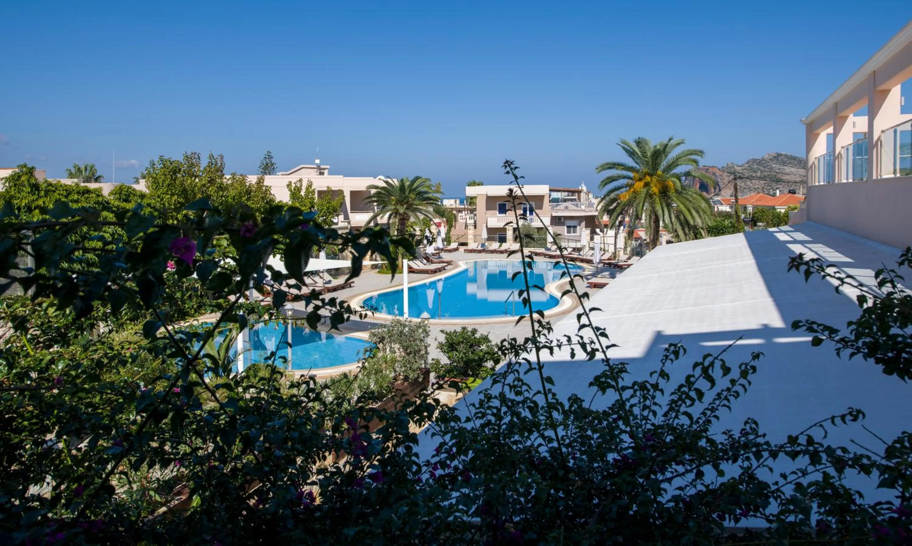 Swimming pool in Isida Hotel Agia Marina