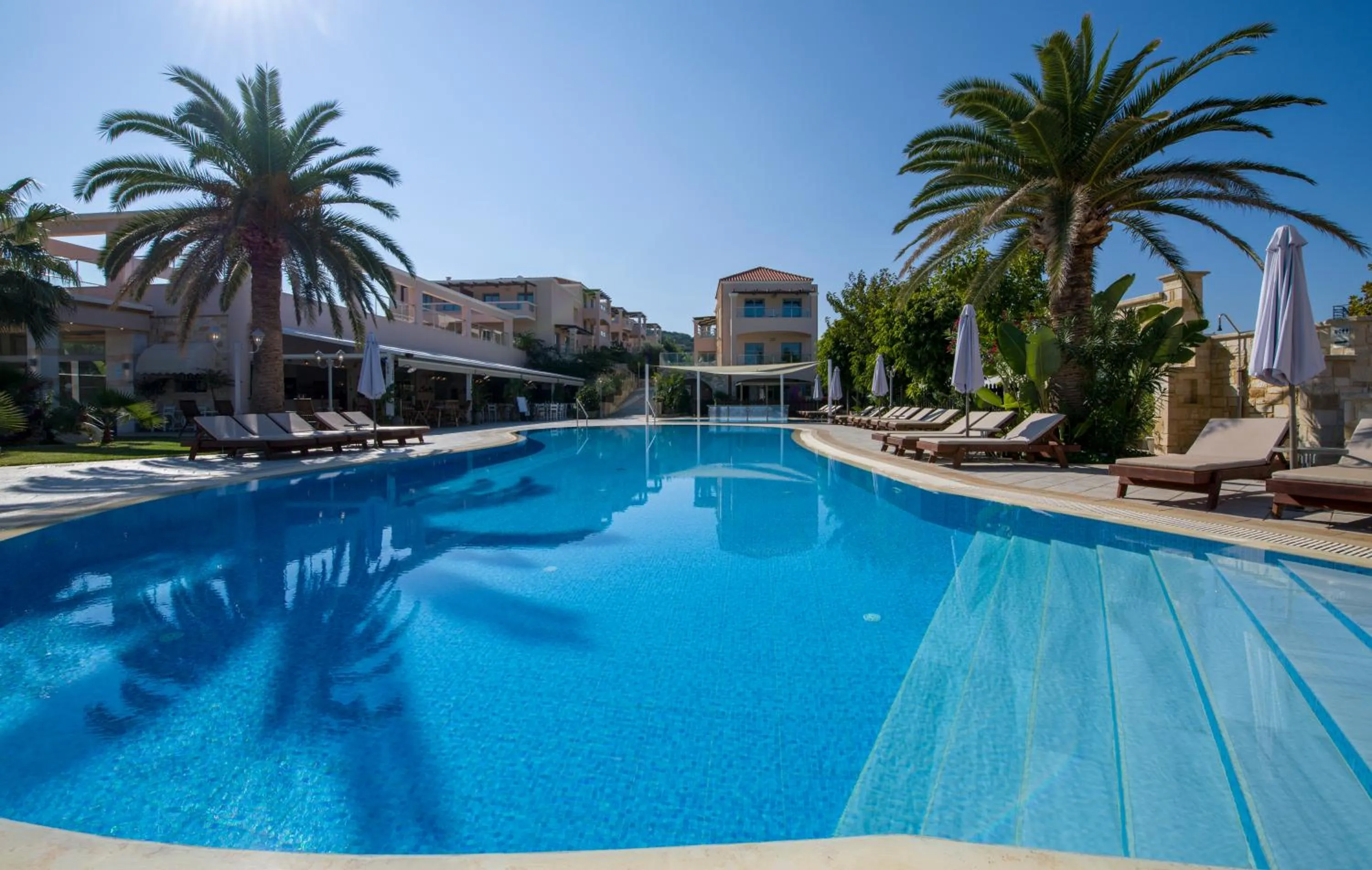 Swimming pool in Isida Hotel Agia Marina