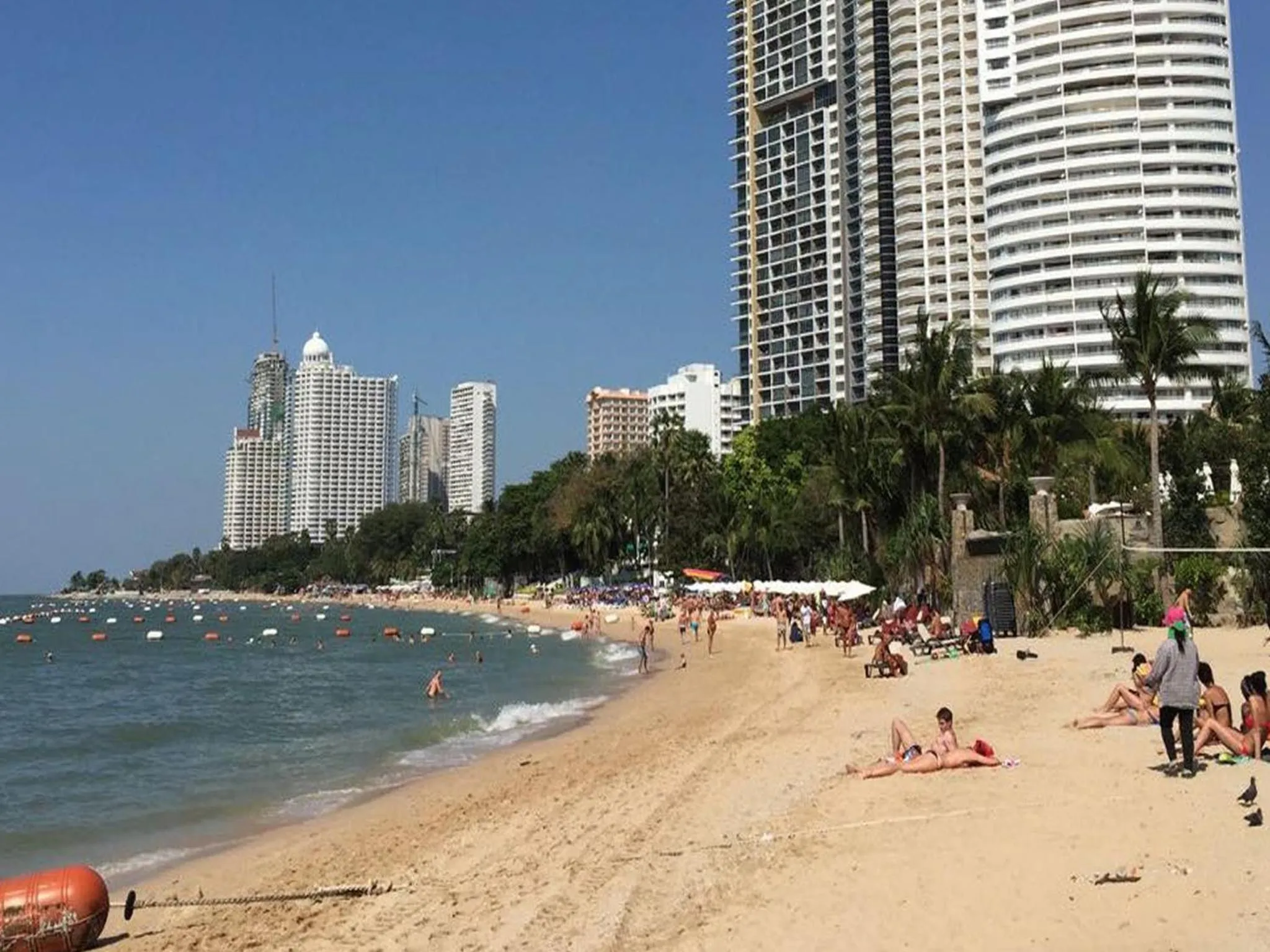 Sea view in View Talay Residence 6 Wongamat Beach