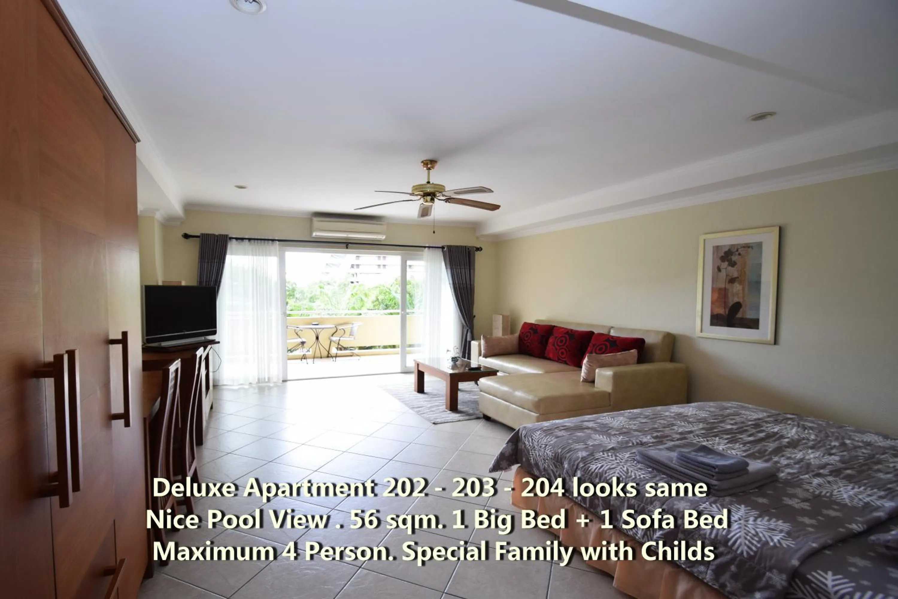 Photo of the whole room in View Talay Residence 6 Wongamat Beach