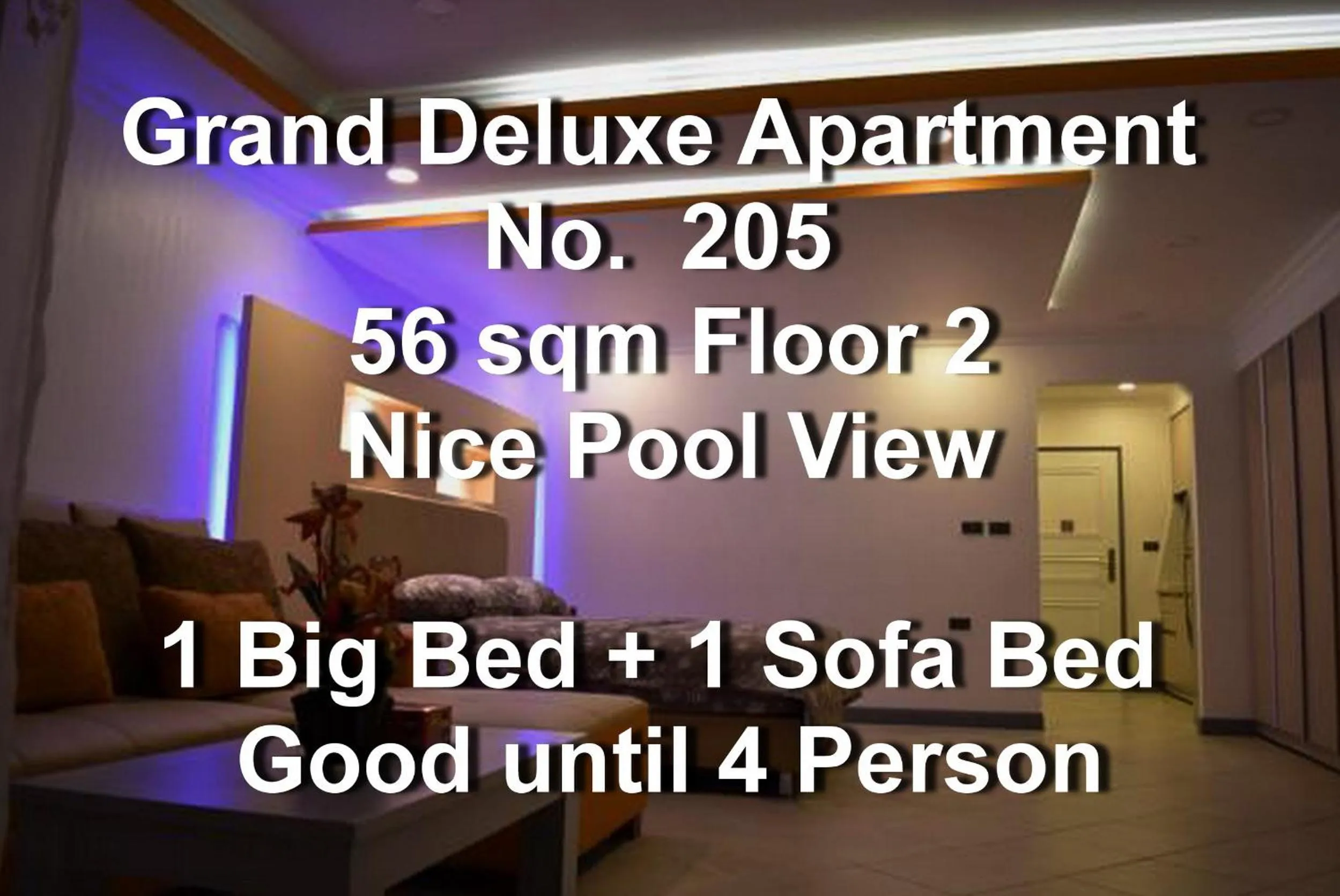 Photo of the whole room in View Talay Residence 6 Wongamat Beach