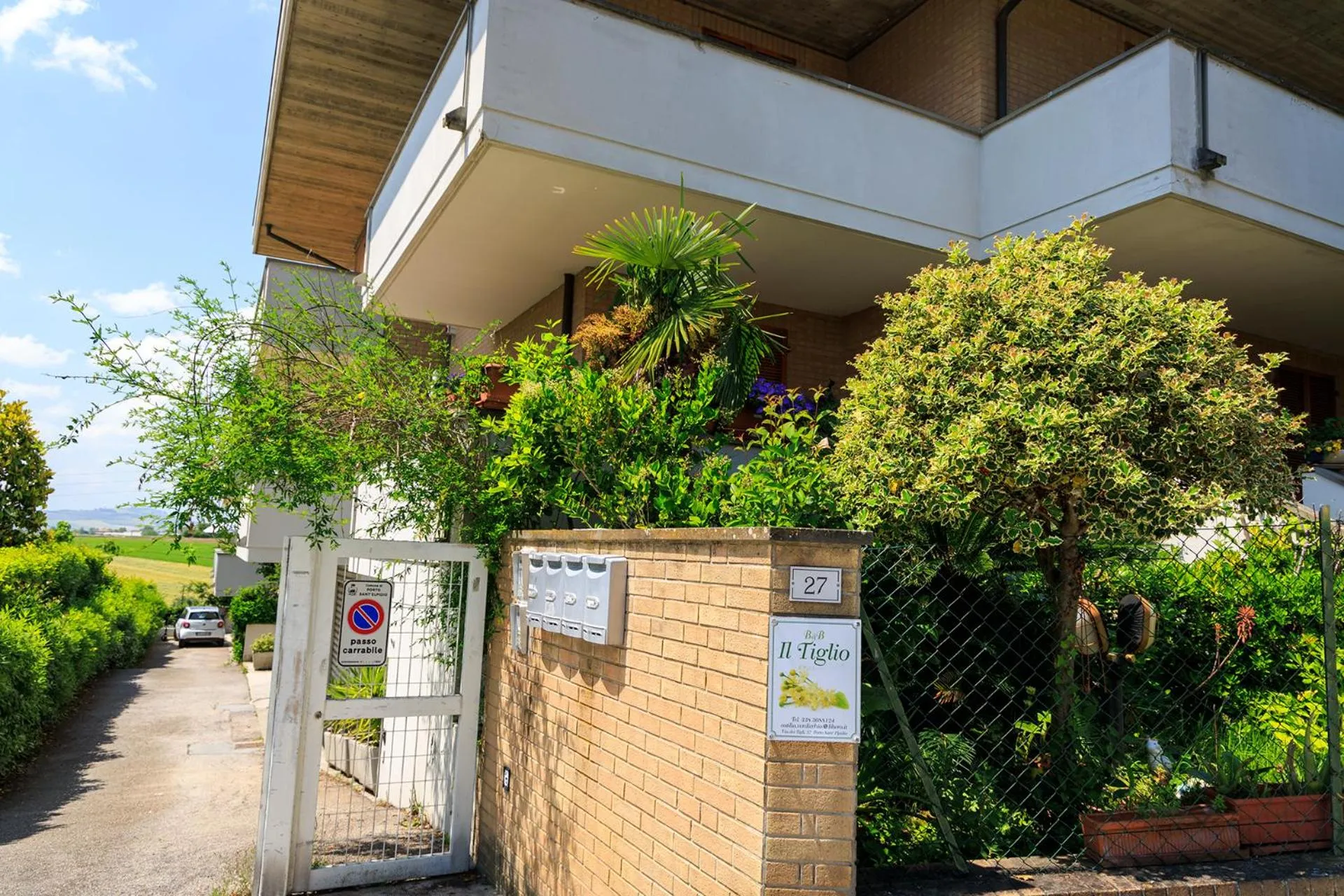 Facade/entrance in B&B Il Tiglio