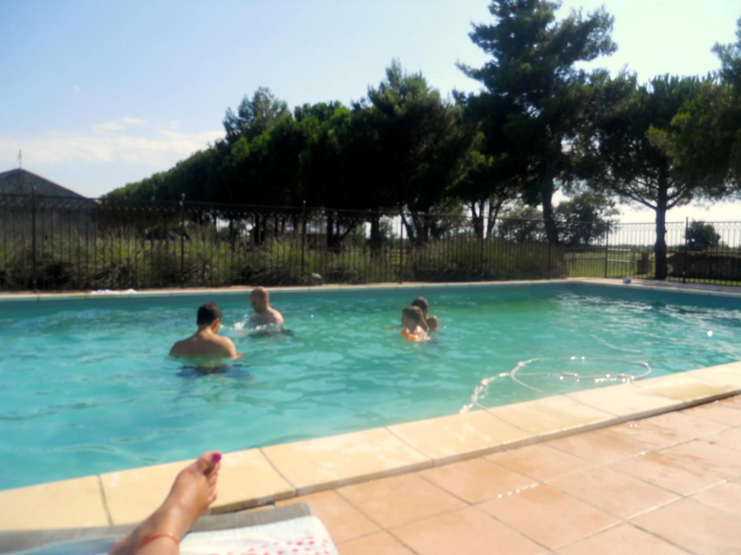 Swimming pool in Chambres d'hôtes Mas Petit Prince