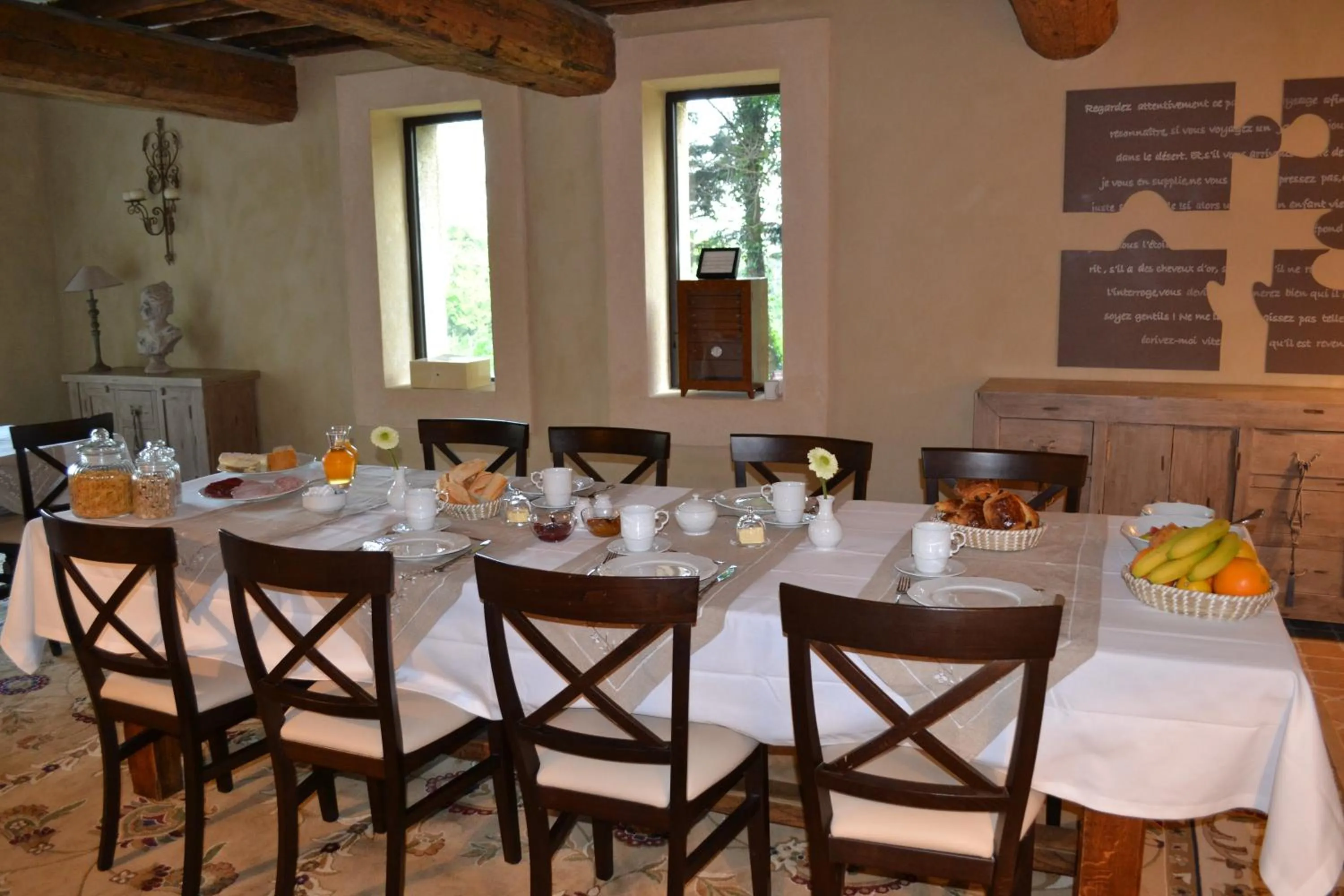 Breakfast in Chambres d'hôtes Mas Petit Prince