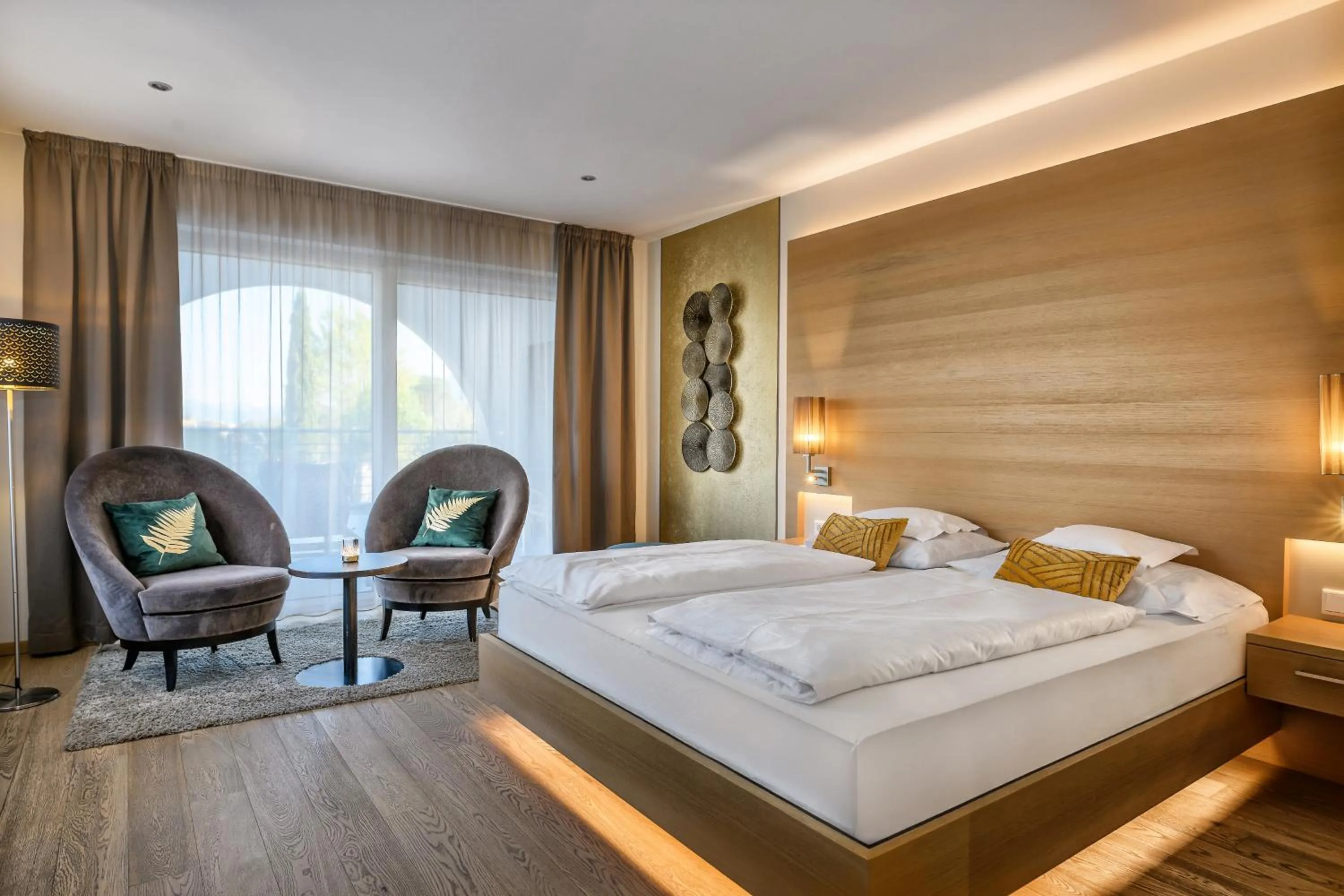 Bed in FAYN garden retreat hotel