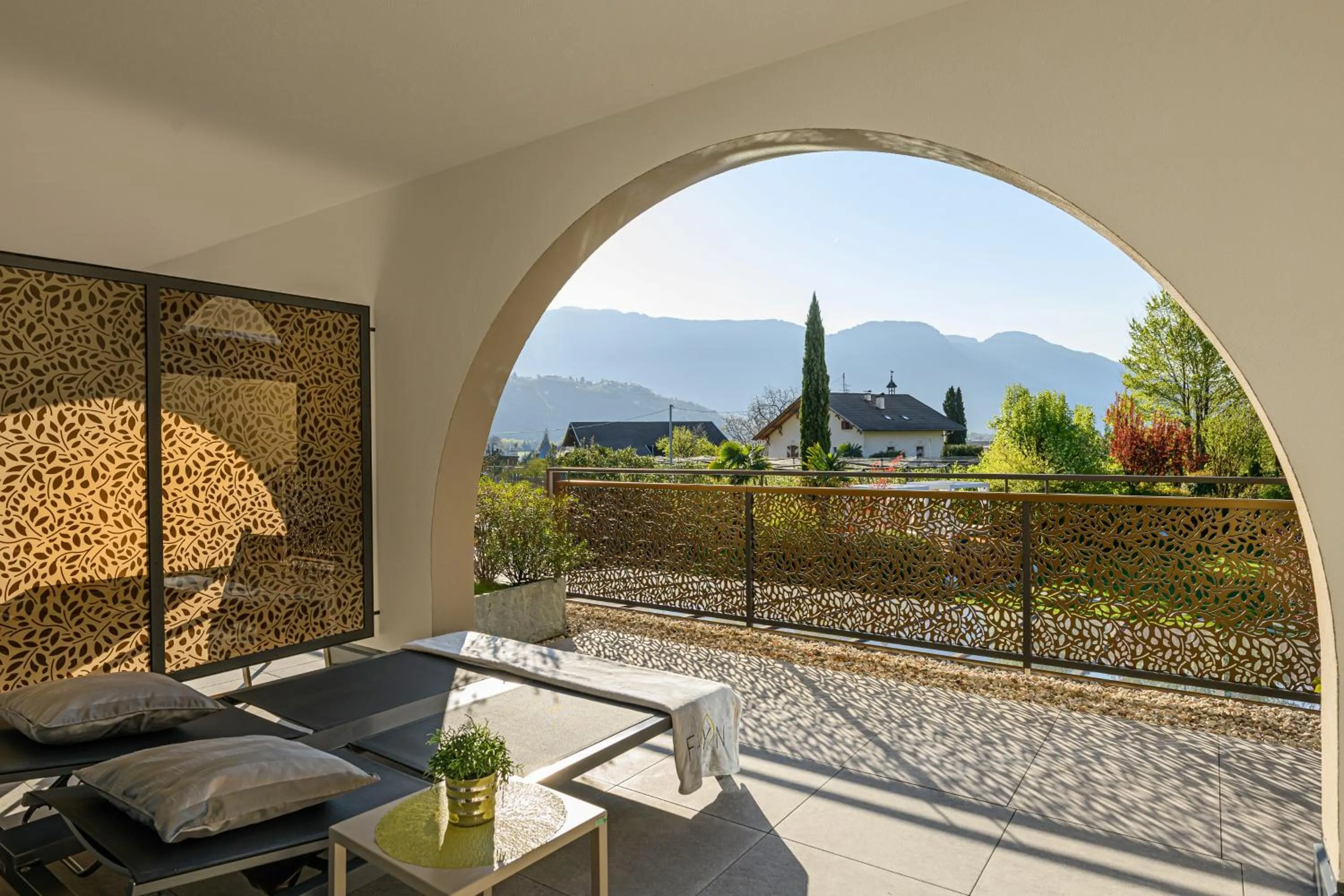 Day in FAYN garden retreat hotel