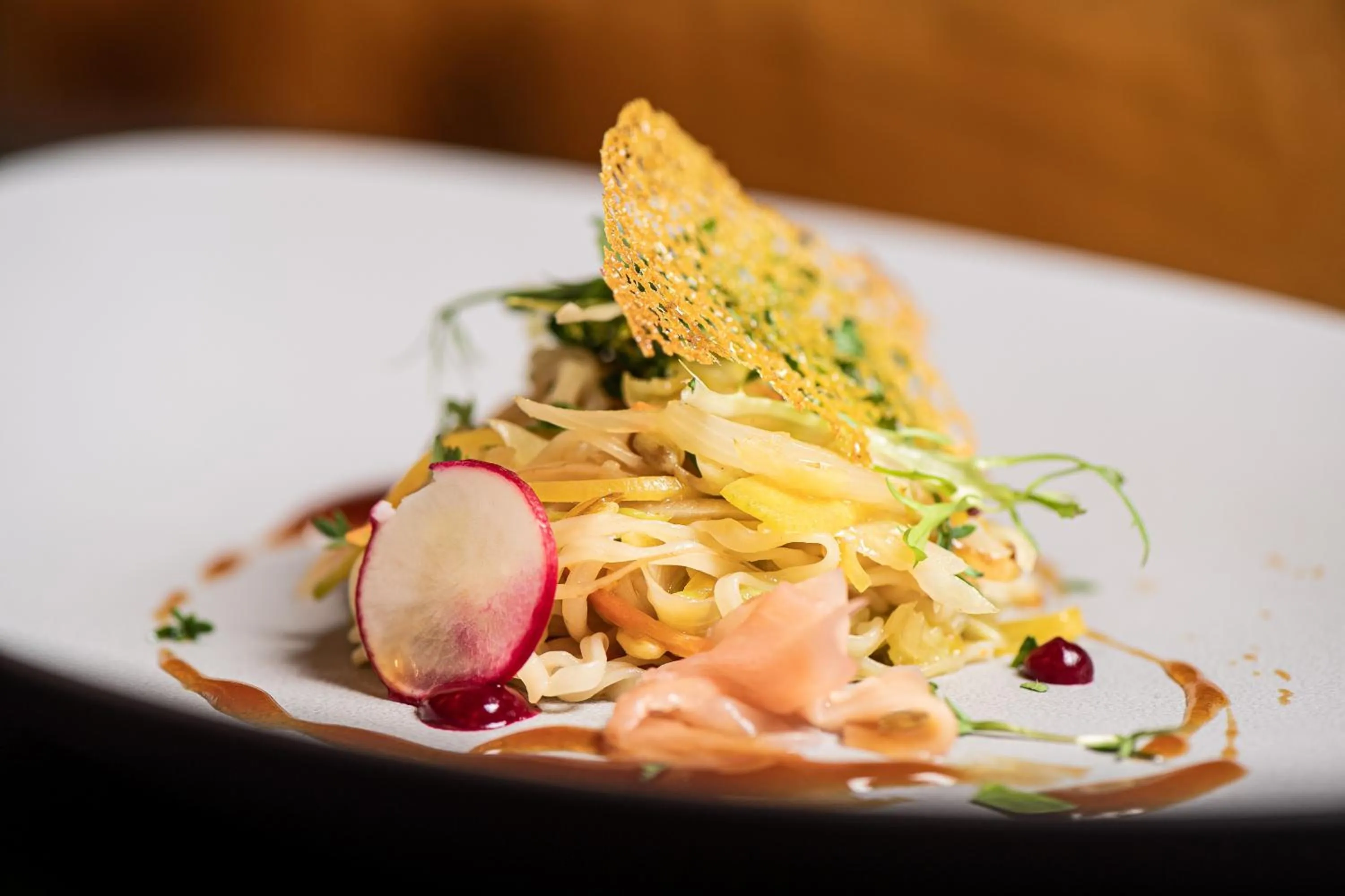 Food and drinks in FAYN garden retreat hotel