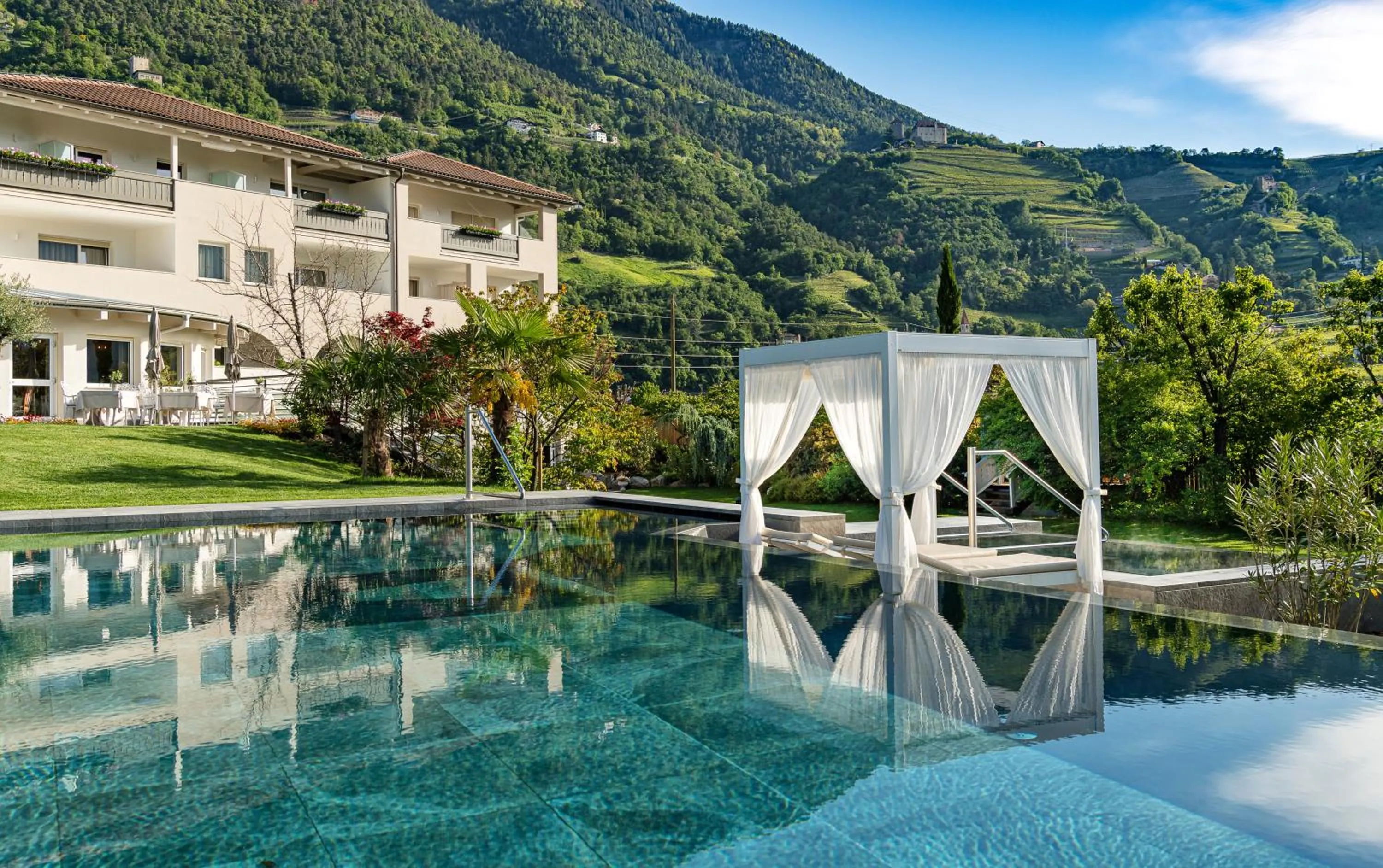 Property building in FAYN garden retreat hotel