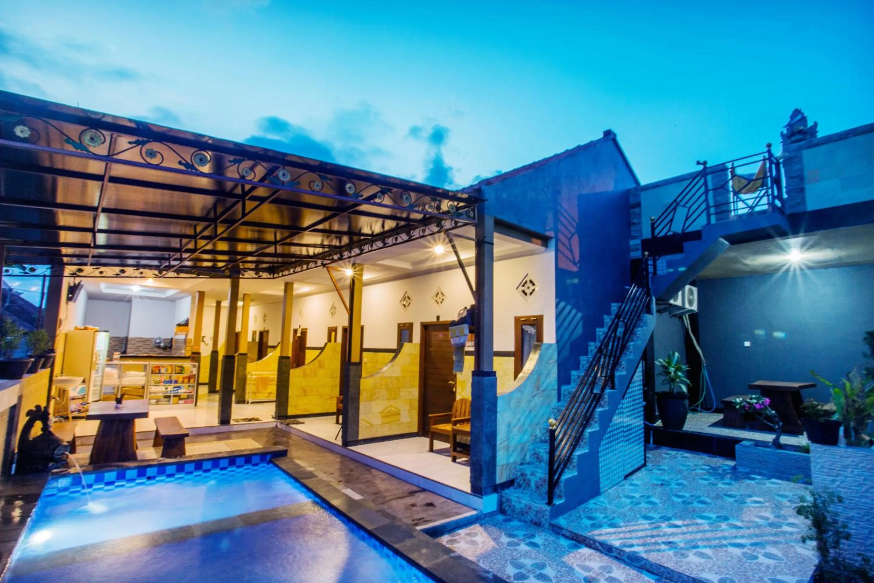 Communal lounge/ TV room in Taman Homestay