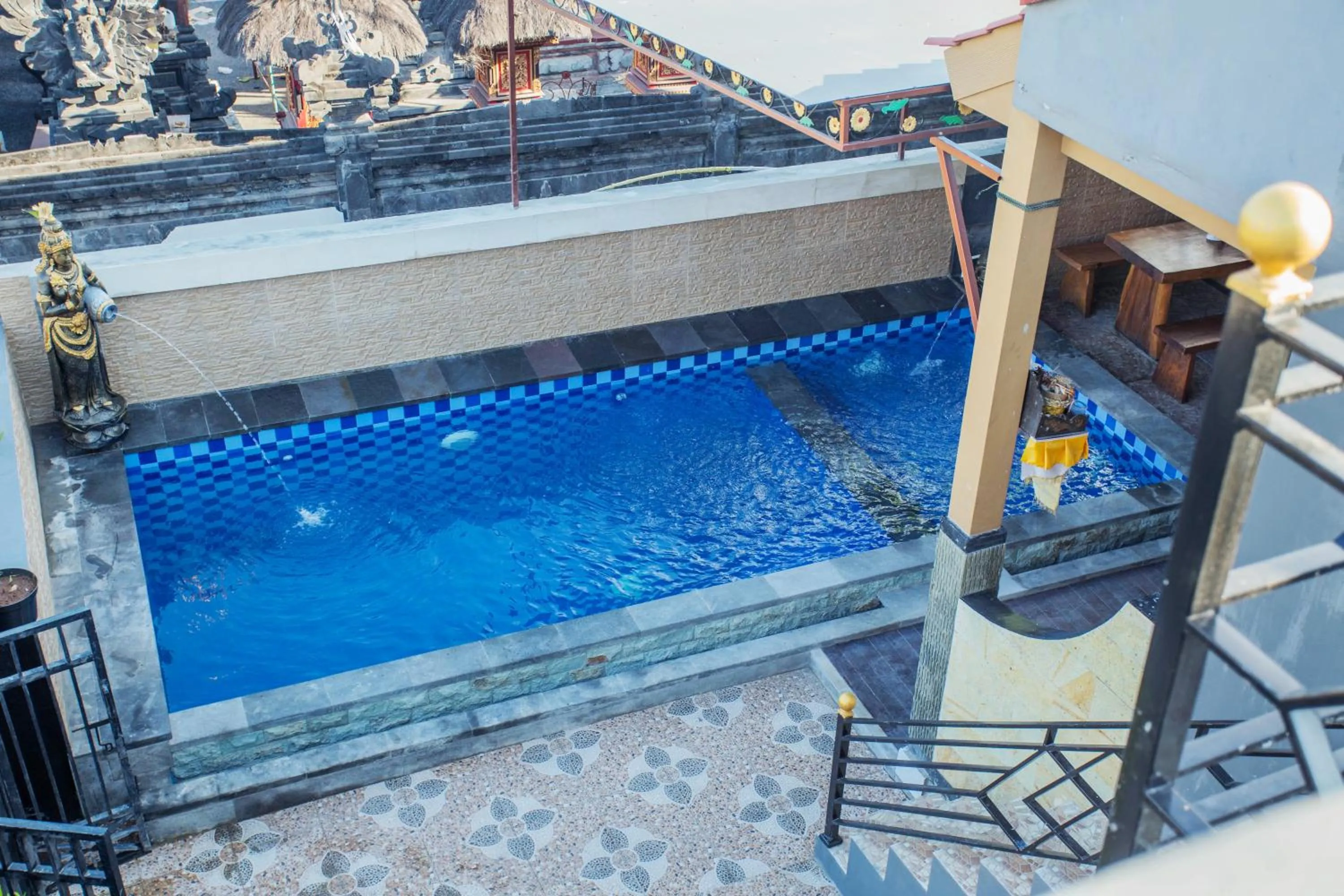 Pool view in Taman Homestay