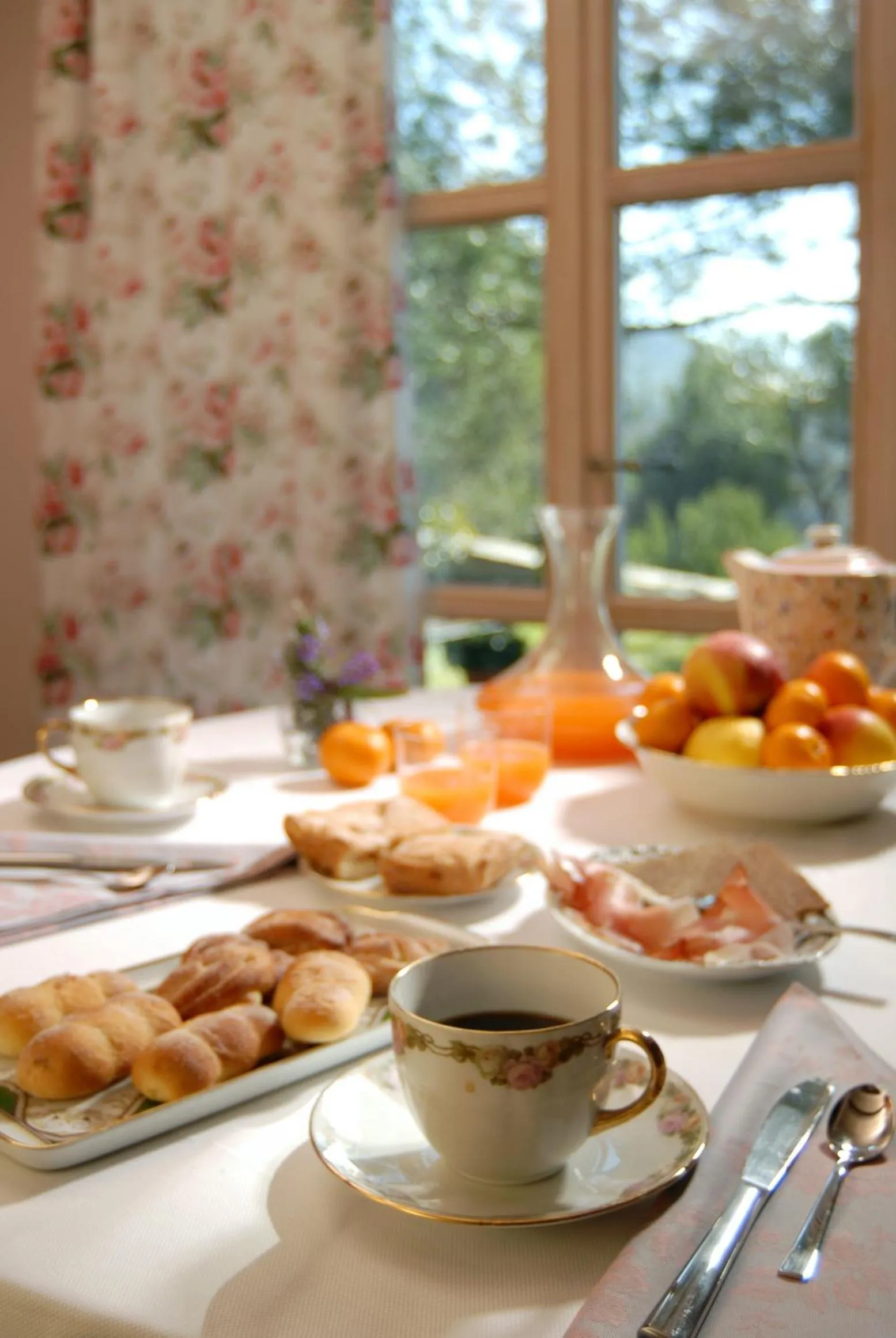 Food close-up in B&B Normanna