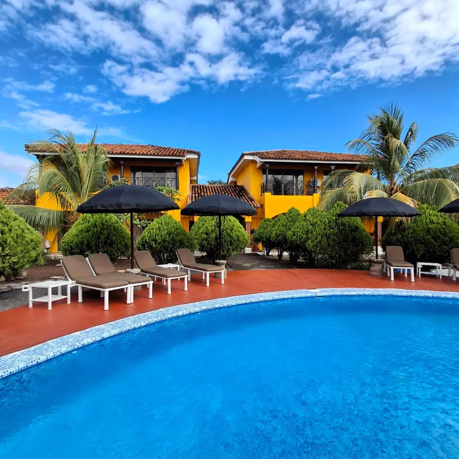 Property building in Hotel Jardín Garden de Granada Nicaragua