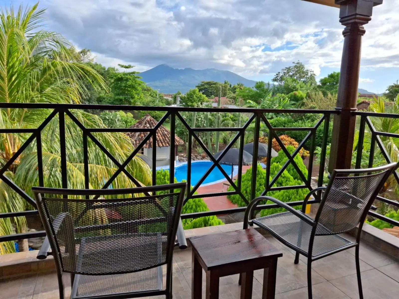Natural landscape in Hotel Jardín Garden de Granada Nicaragua