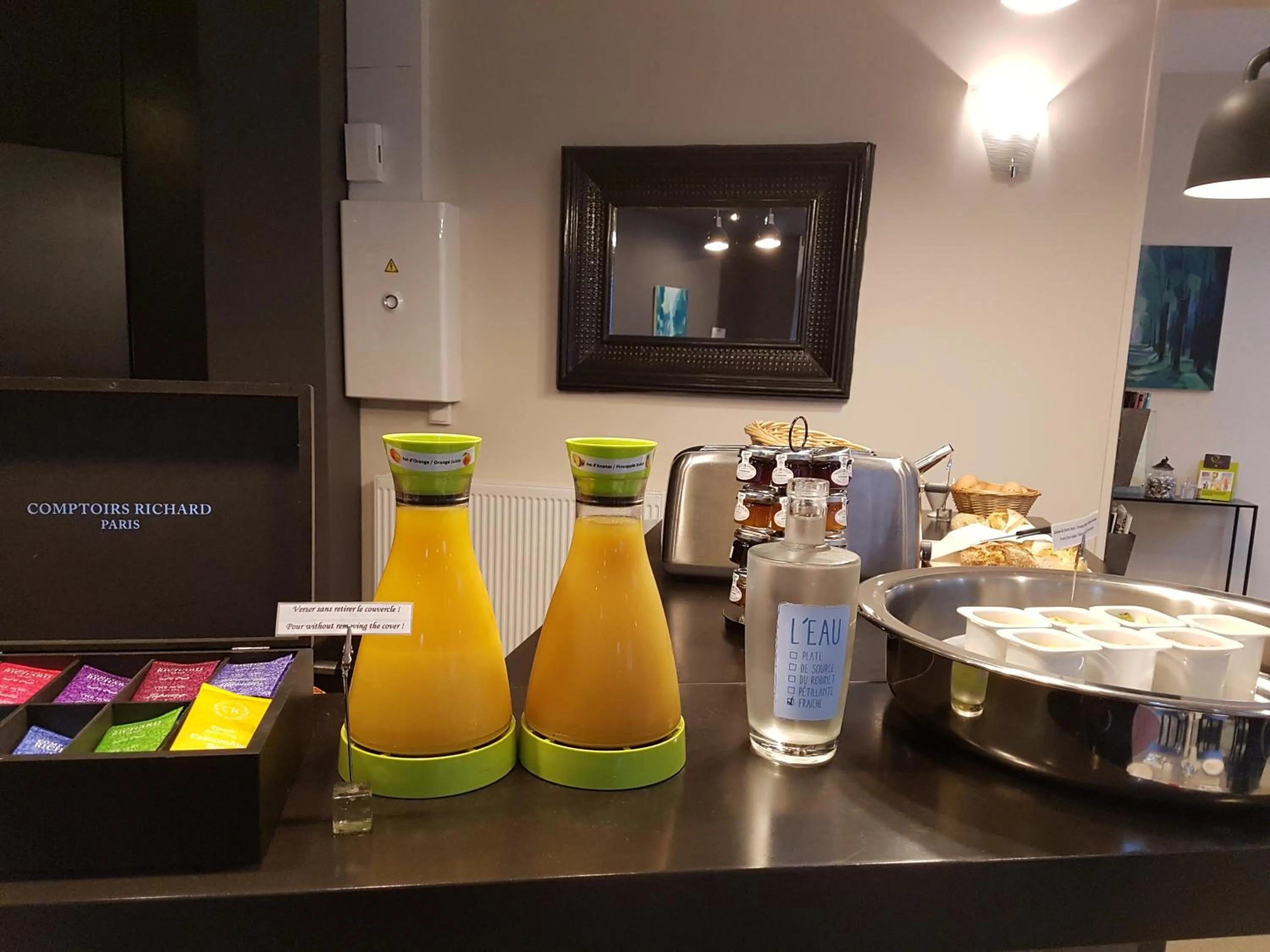 Buffet breakfast in LOGIS HOTEL - Le Petit Bellon