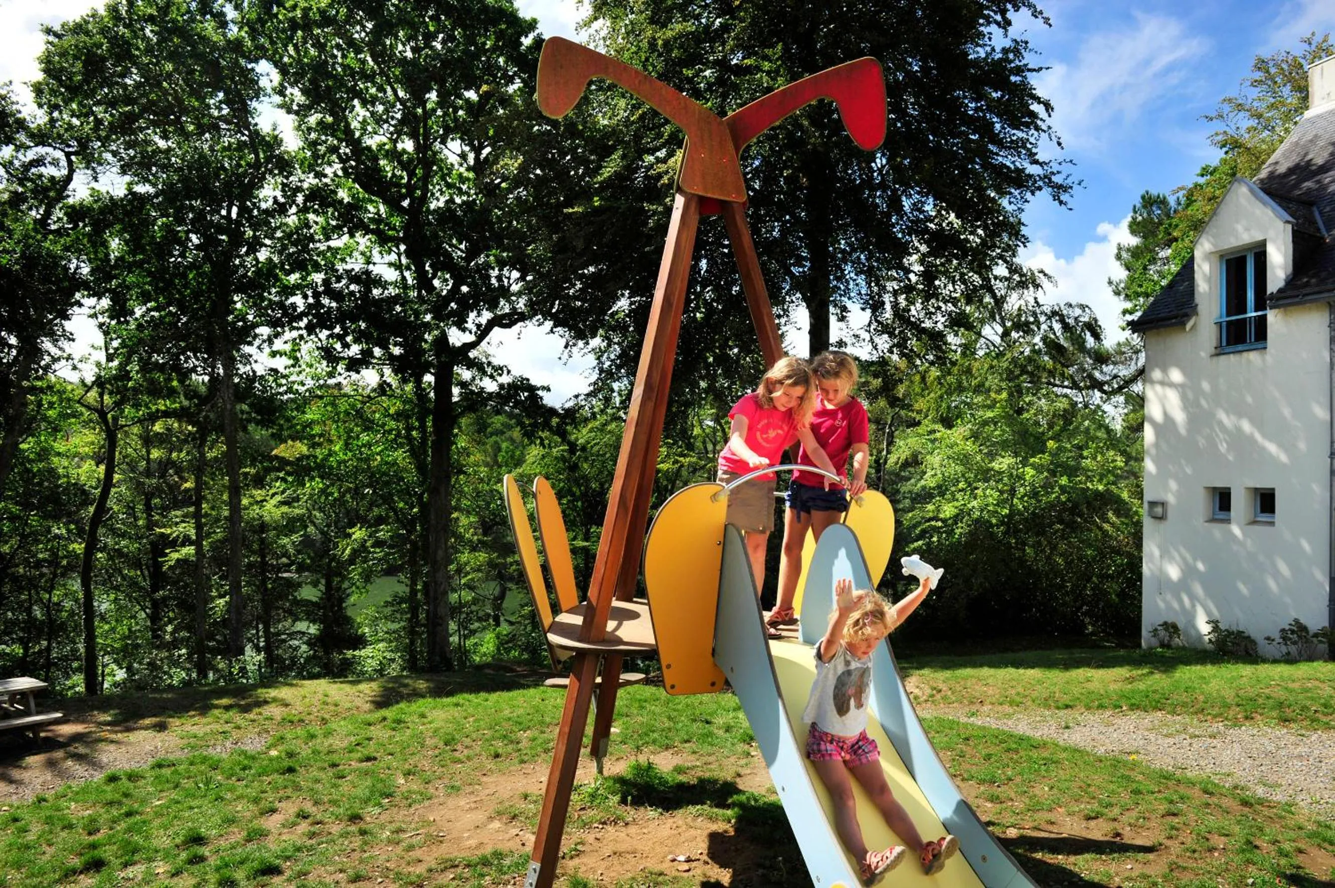 Children play ground in VTF Ker Belen