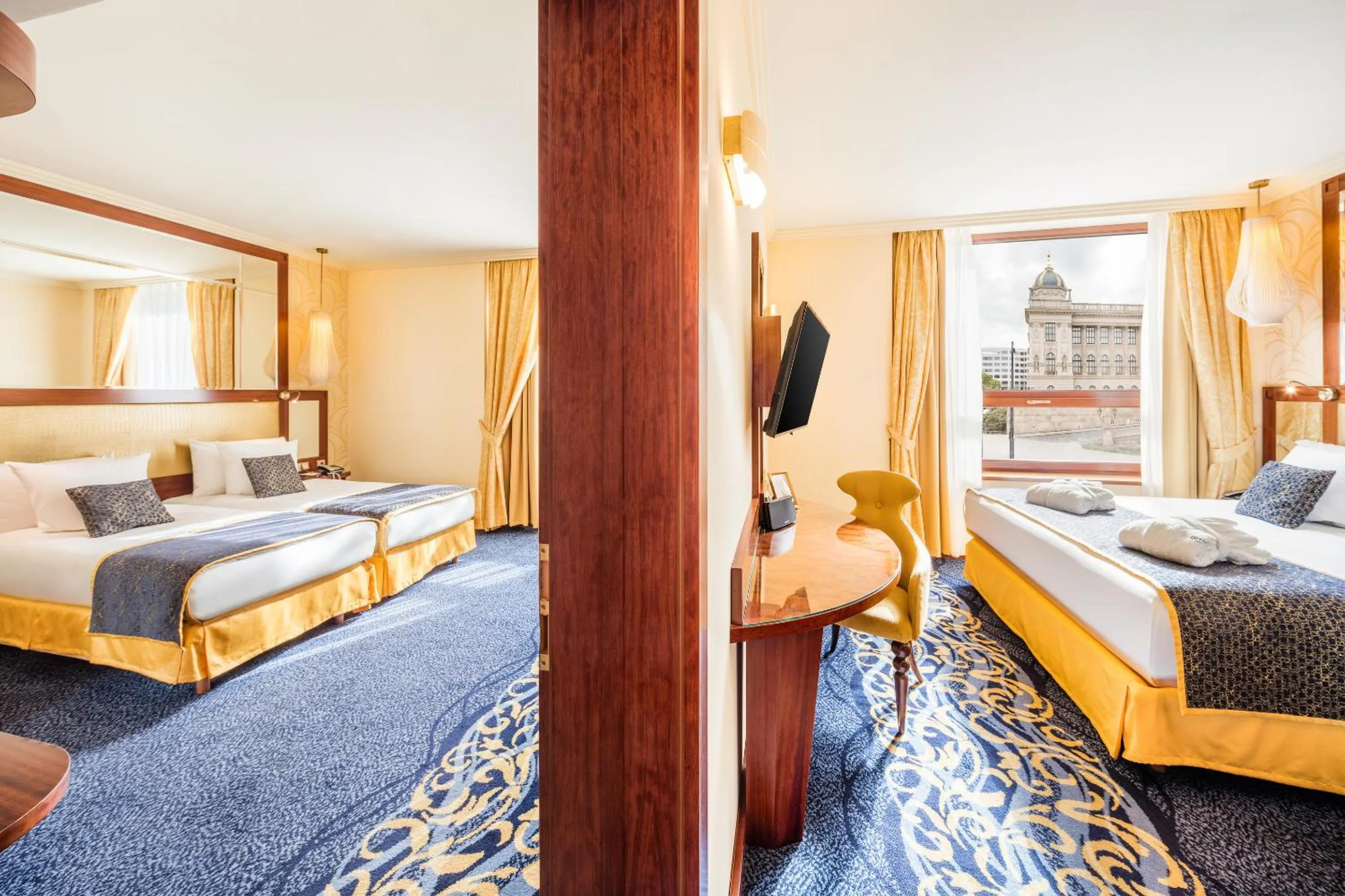 Bedroom, Bed in Occidental Praha Wilson