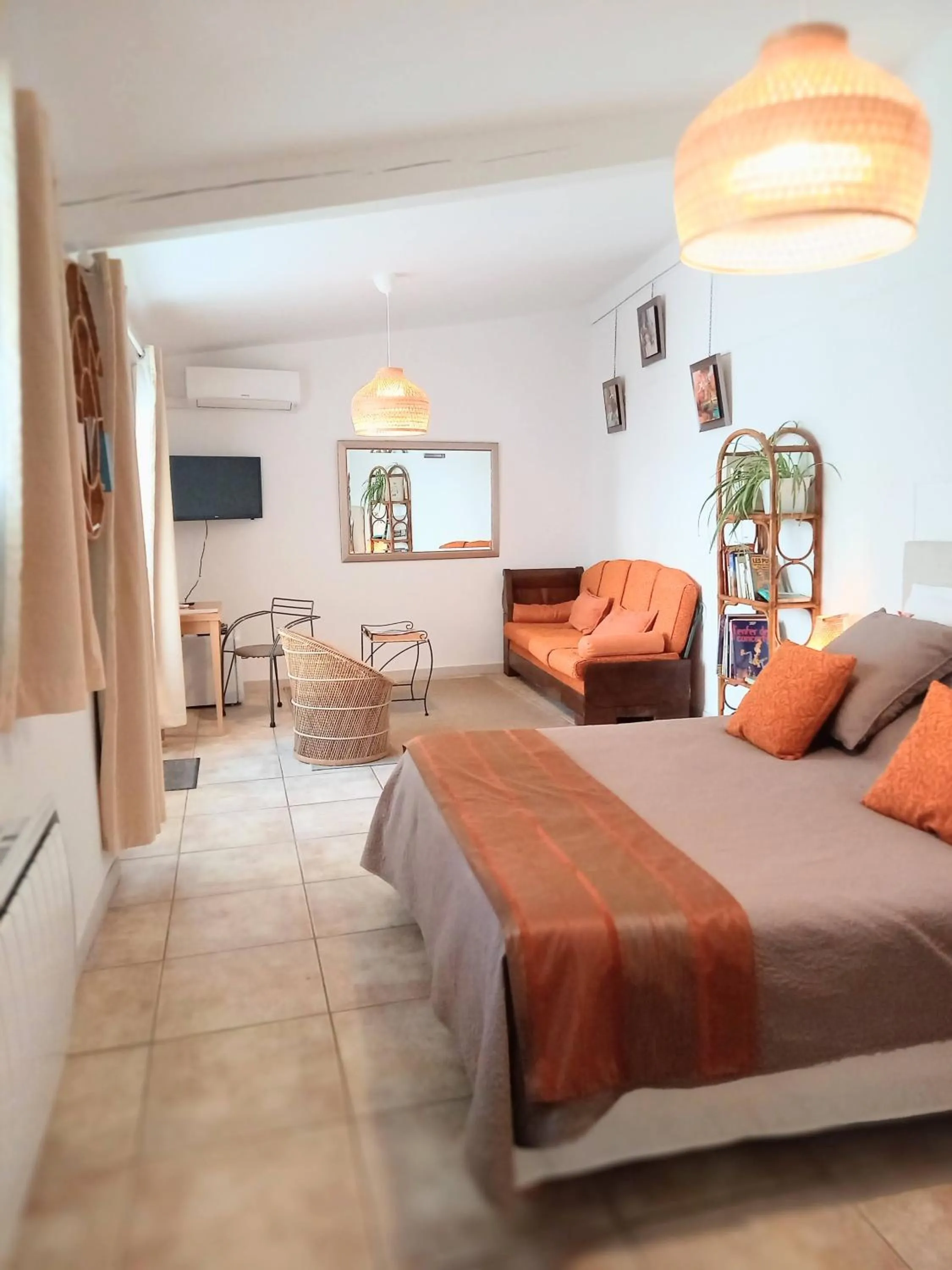 Bed in Maison d'hôtes Payan Champier