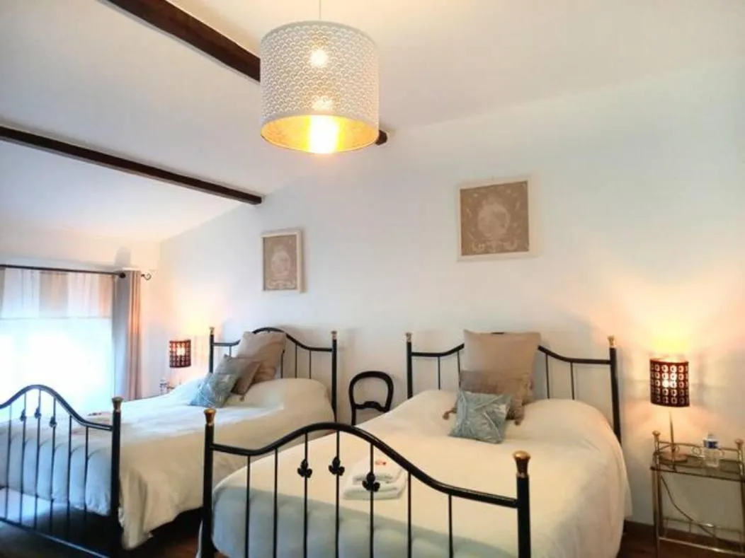 Bed in Maison d'hôtes Payan Champier