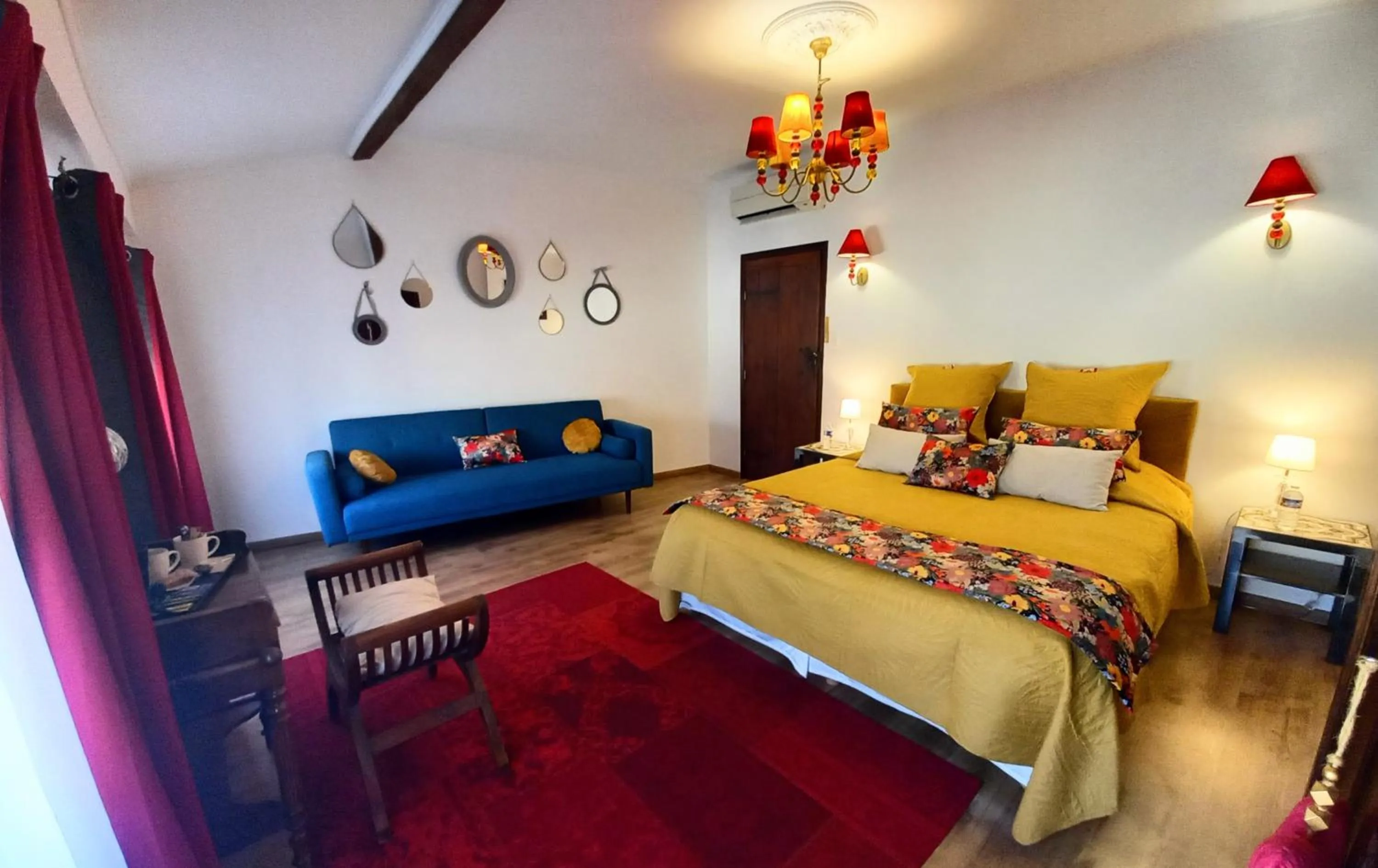 Bed in Maison d'hôtes Payan Champier