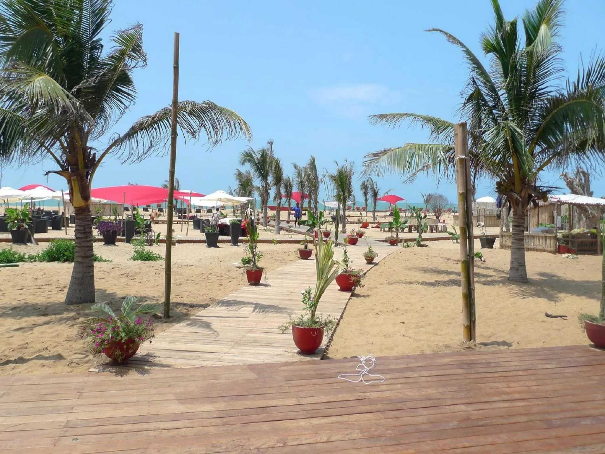 Area and facilities in Pure Plage