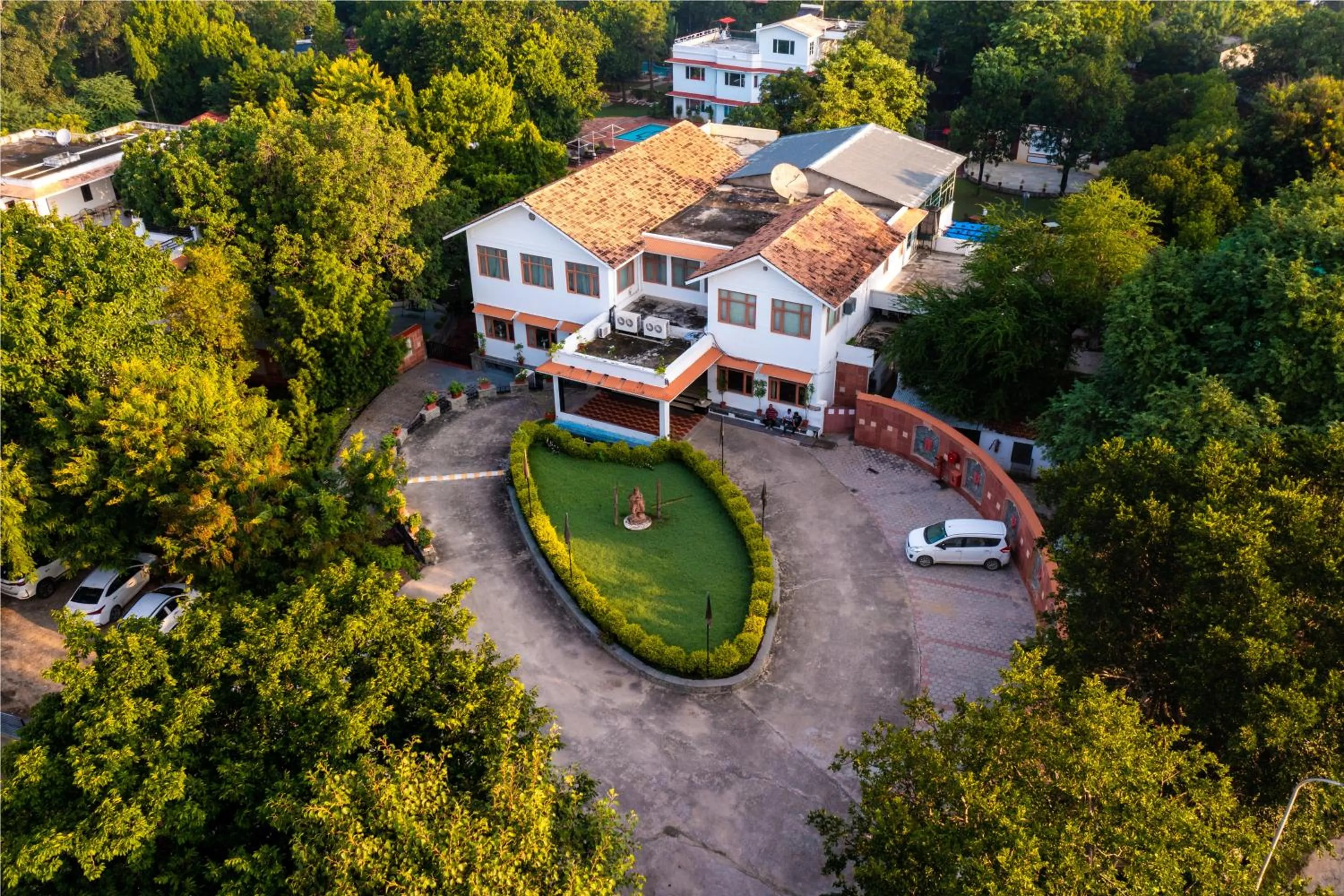 Property building in Amantra Shilpi Resort & Spa Udaipur