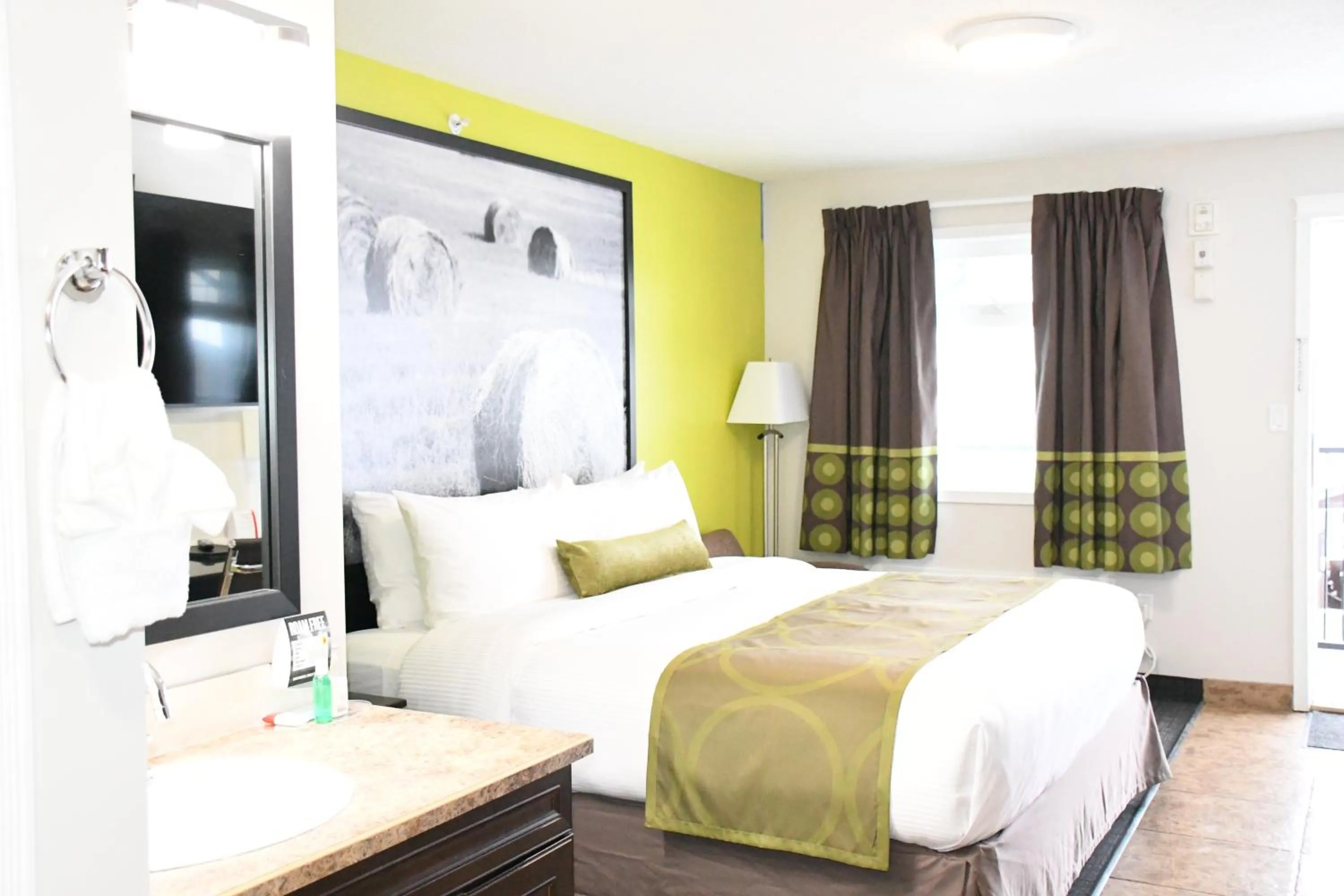 Bed in Super 8 by Wyndham Fort McMurray