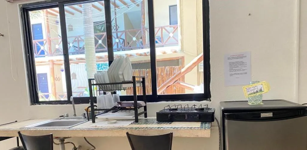 Kitchen or kitchenette in La Constanza de Rulo