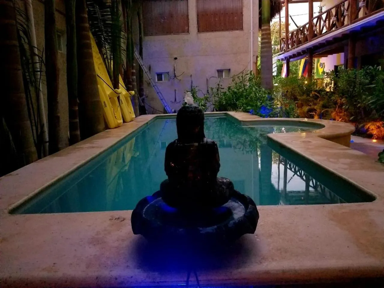 Swimming pool in La Constanza de Rulo