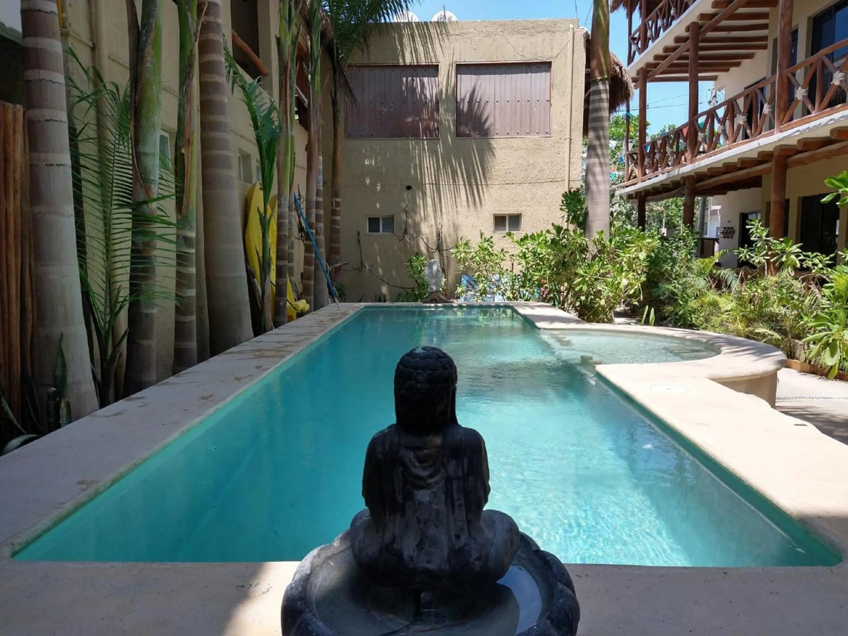 Swimming pool in La Constanza de Rulo