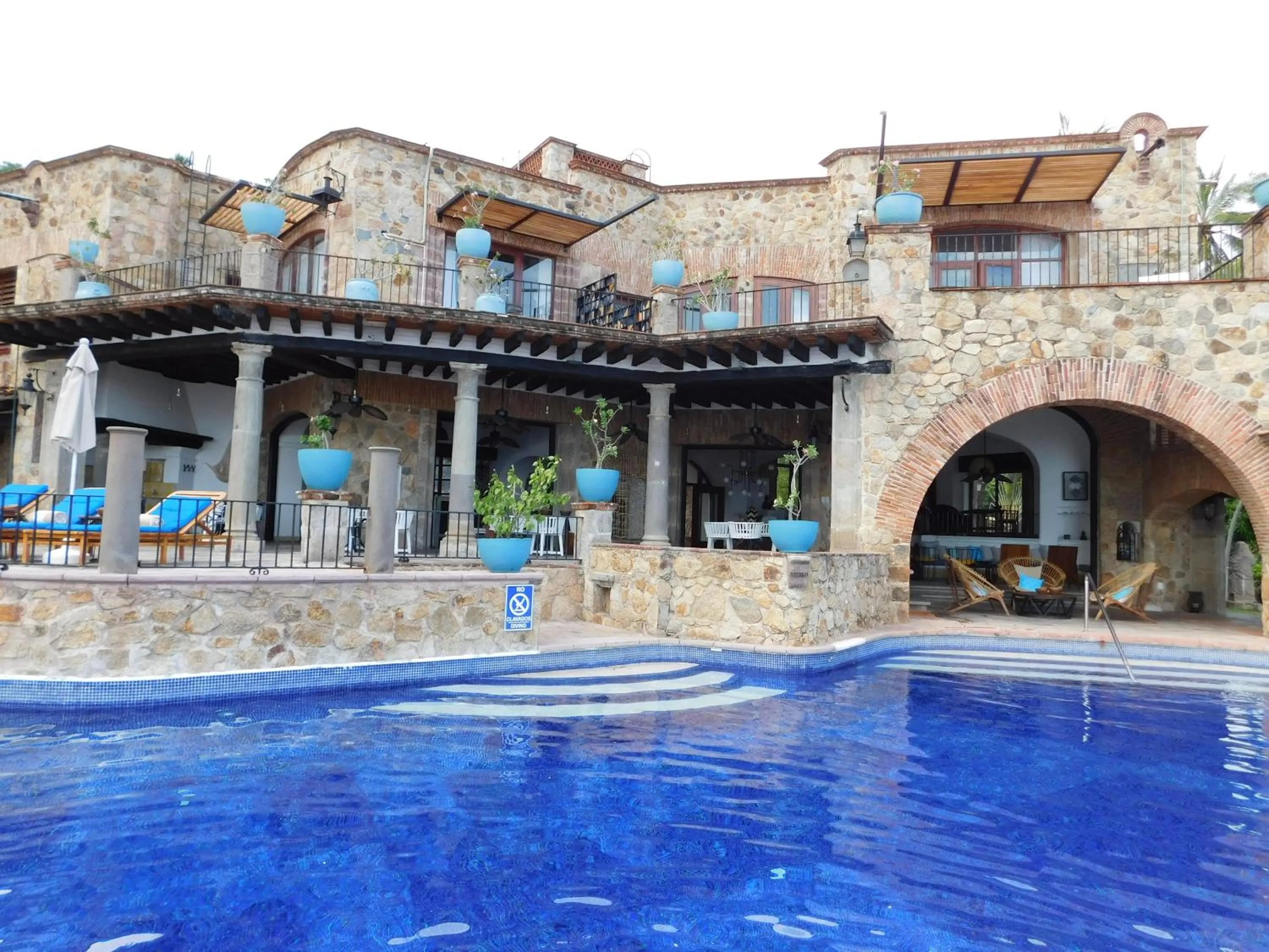 Facade/entrance in Casa Lisa