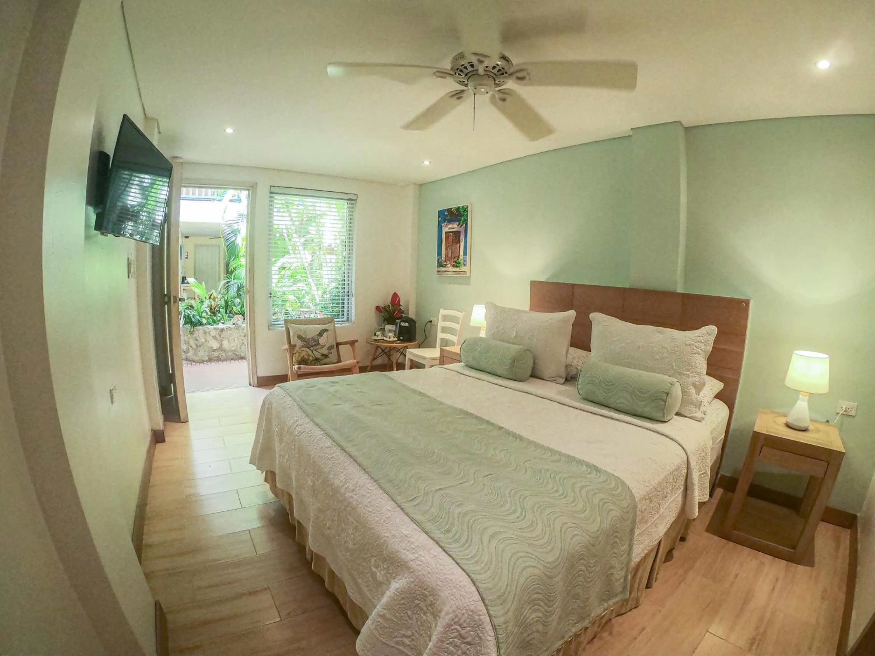Bedroom, Bed in Posada La Fe