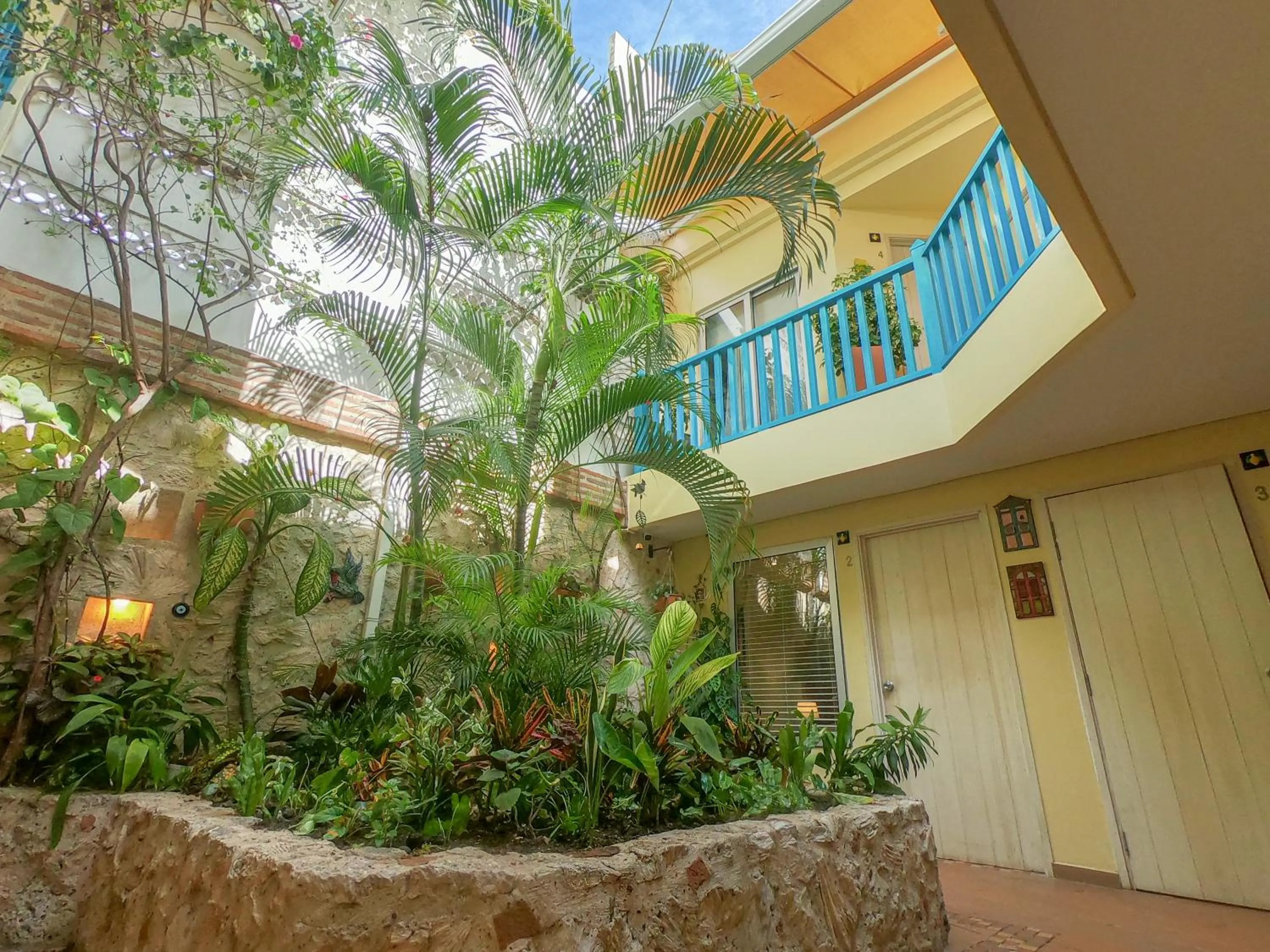 Garden in Posada La Fe