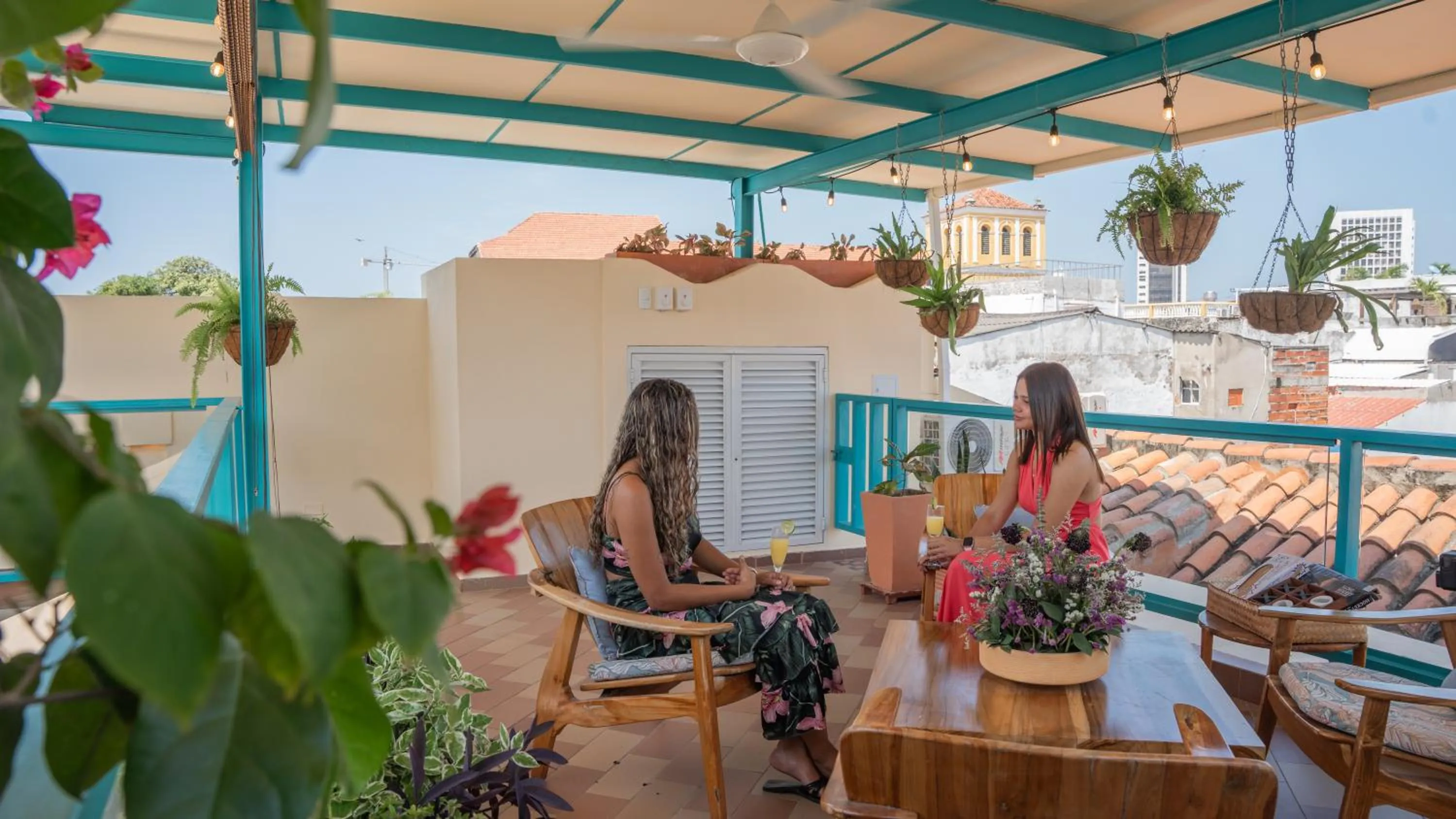 Landmark view in Posada La Fe