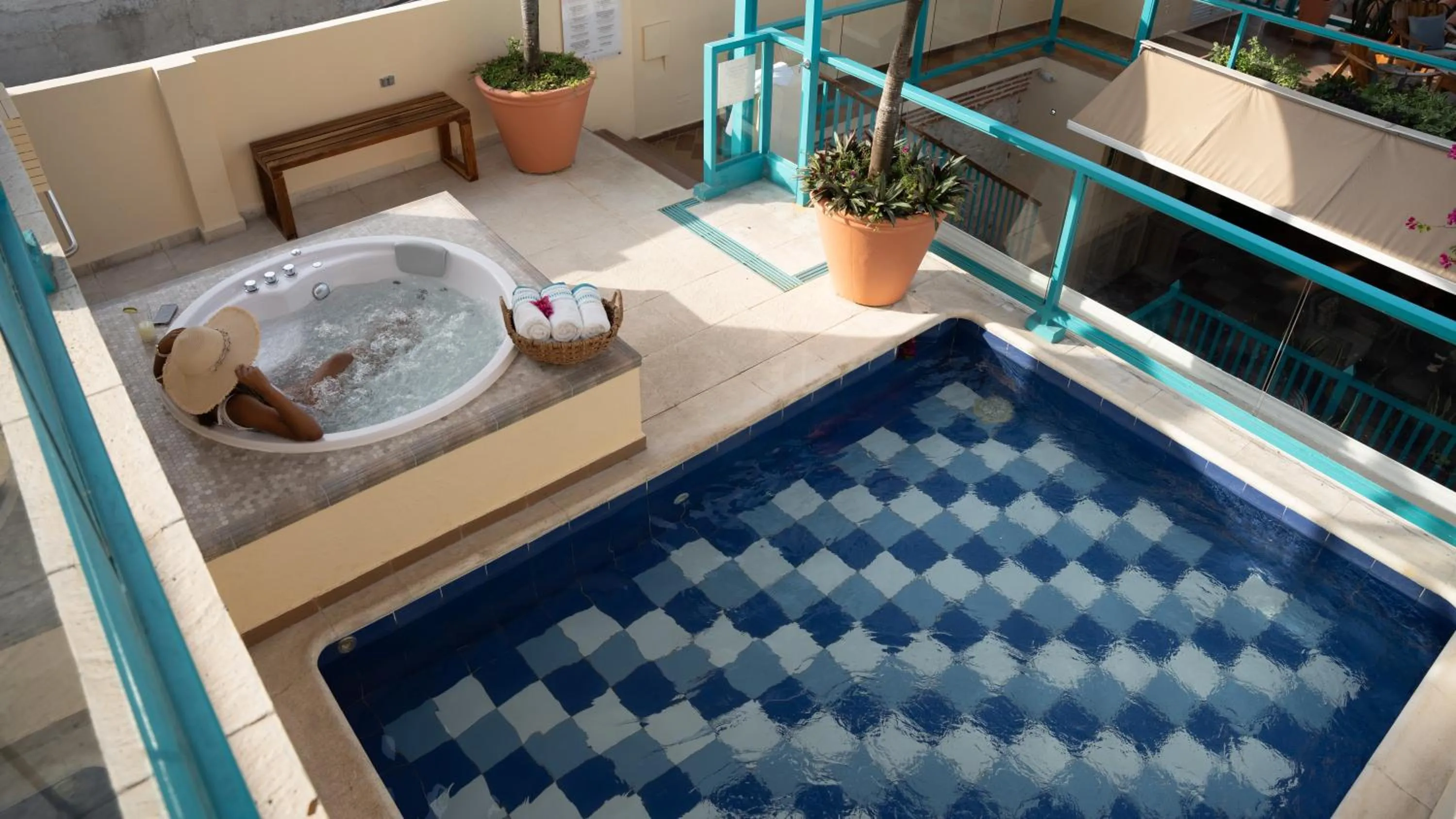 Hot Tub in Posada La Fe