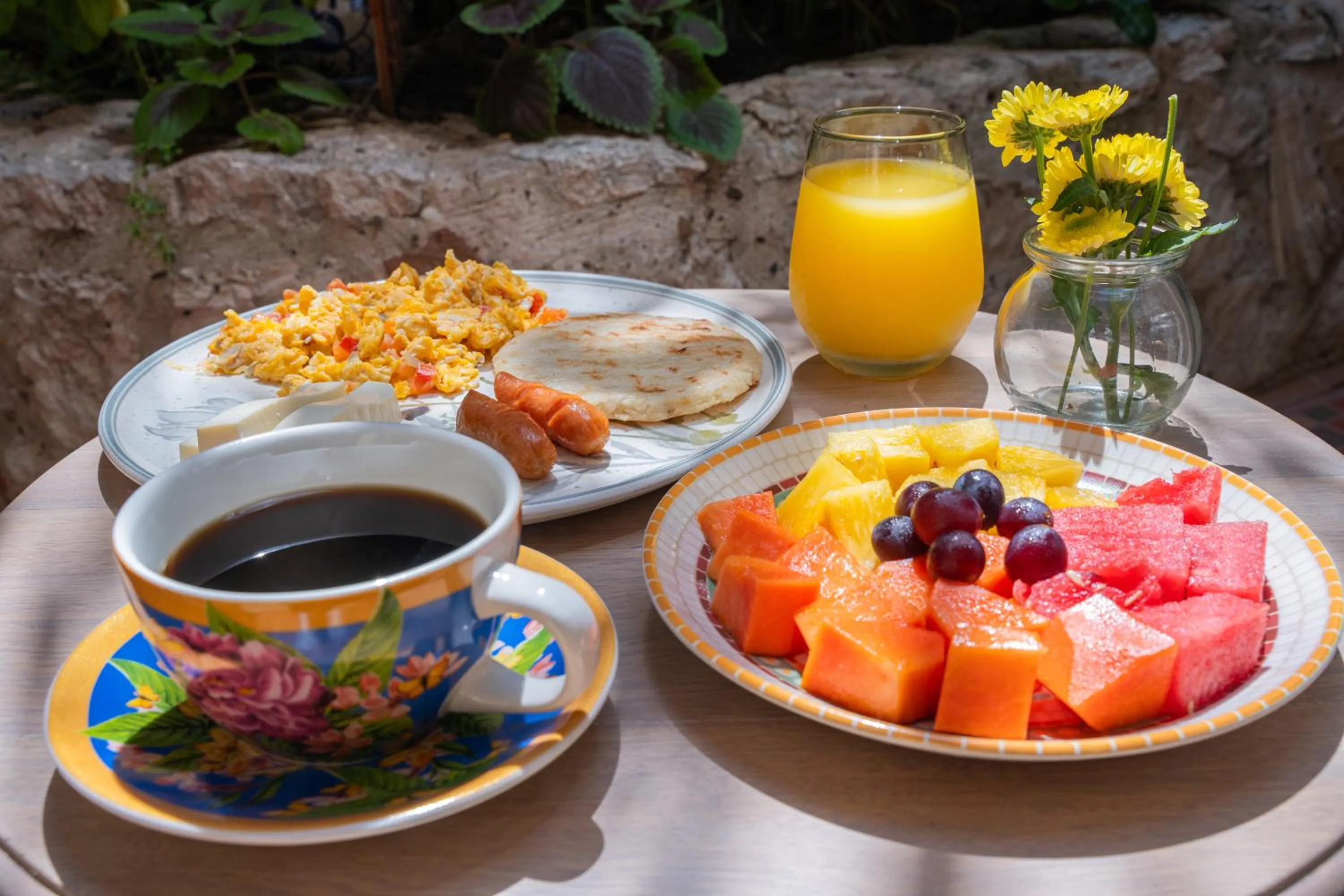 Breakfast in Posada La Fe