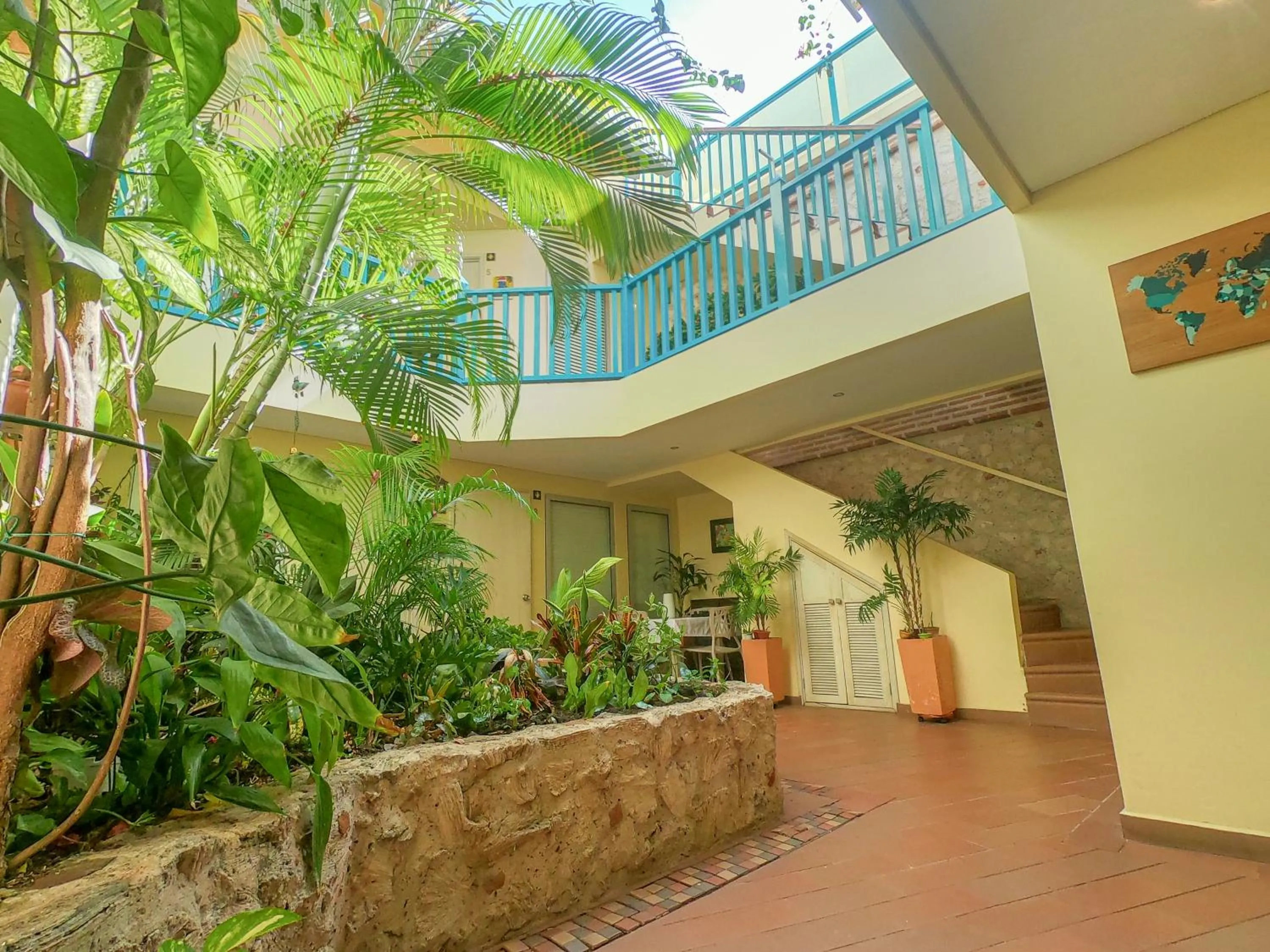 Garden in Posada La Fe