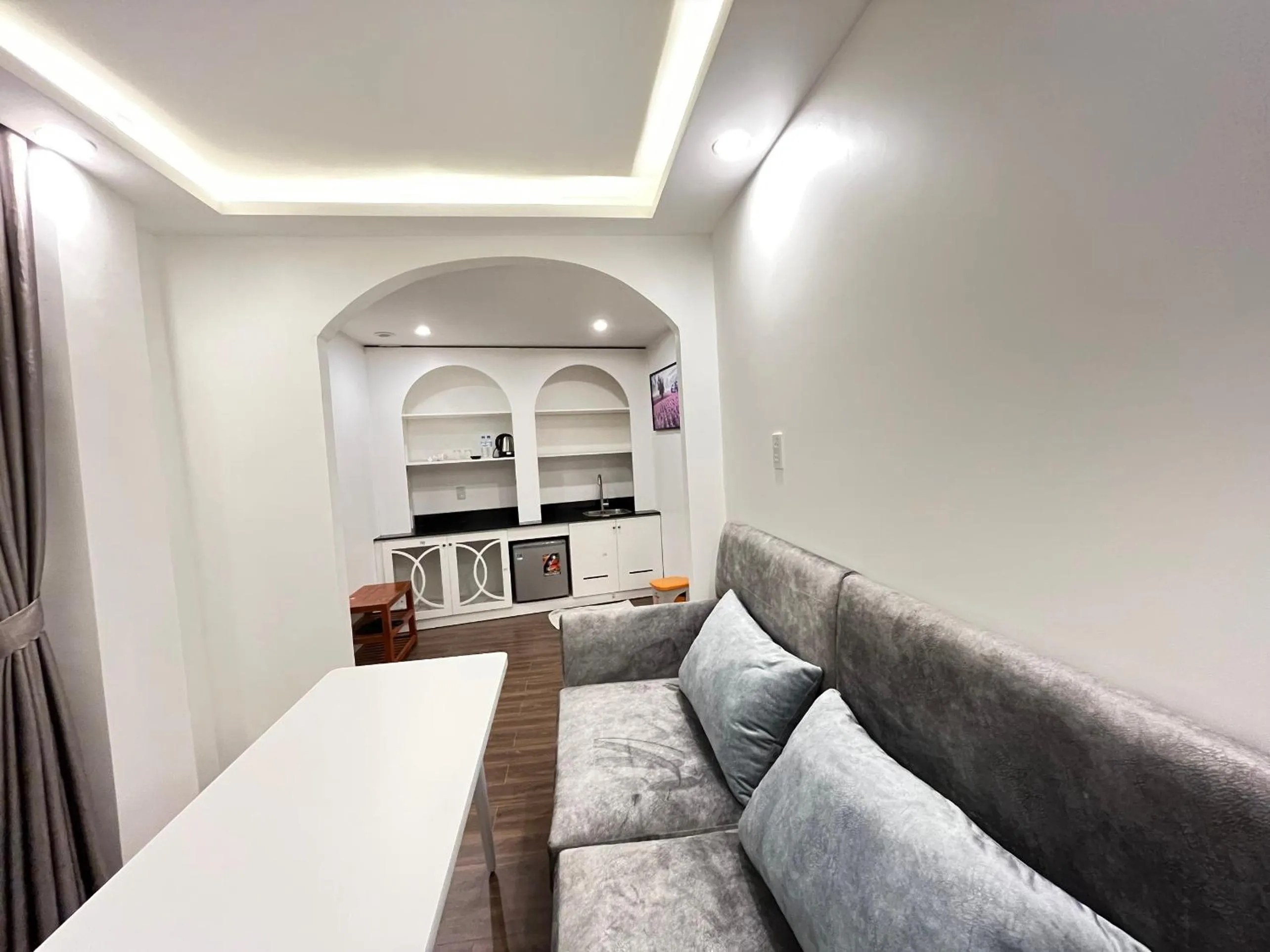 Kitchen or kitchenette in Tuyết Mai Hotel