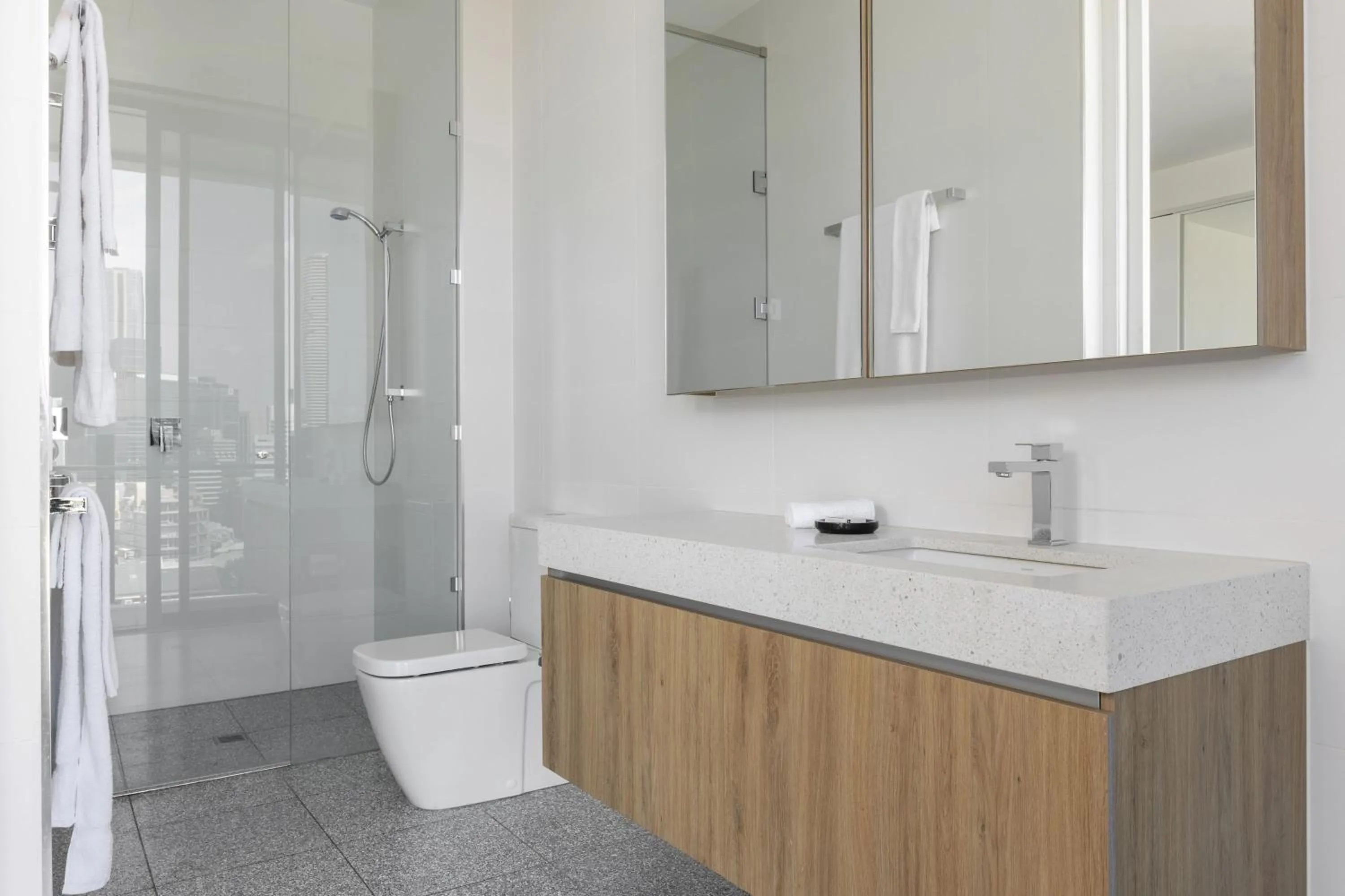 Bathroom in The Johnson Brisbane - Art Series