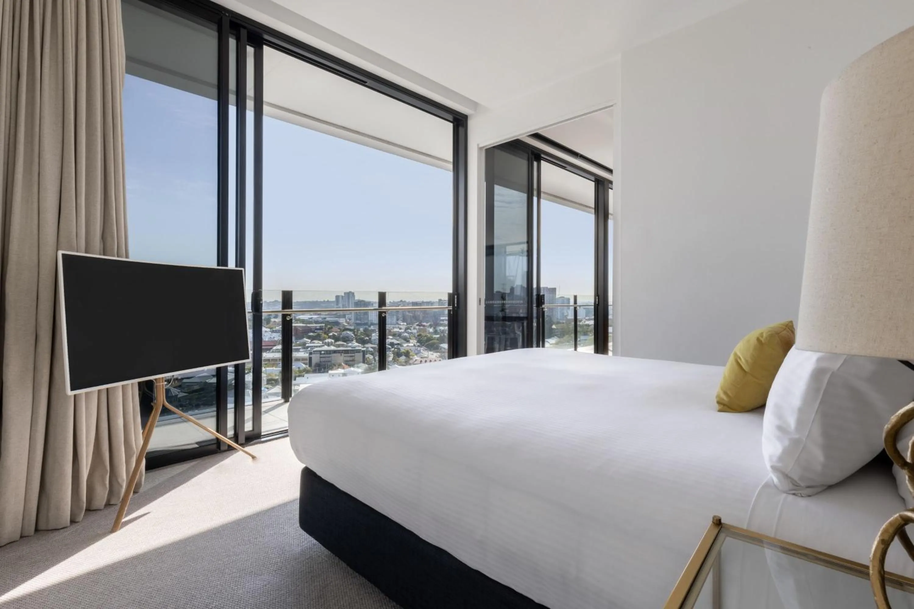 Bedroom, Bed in The Johnson Brisbane - Art Series