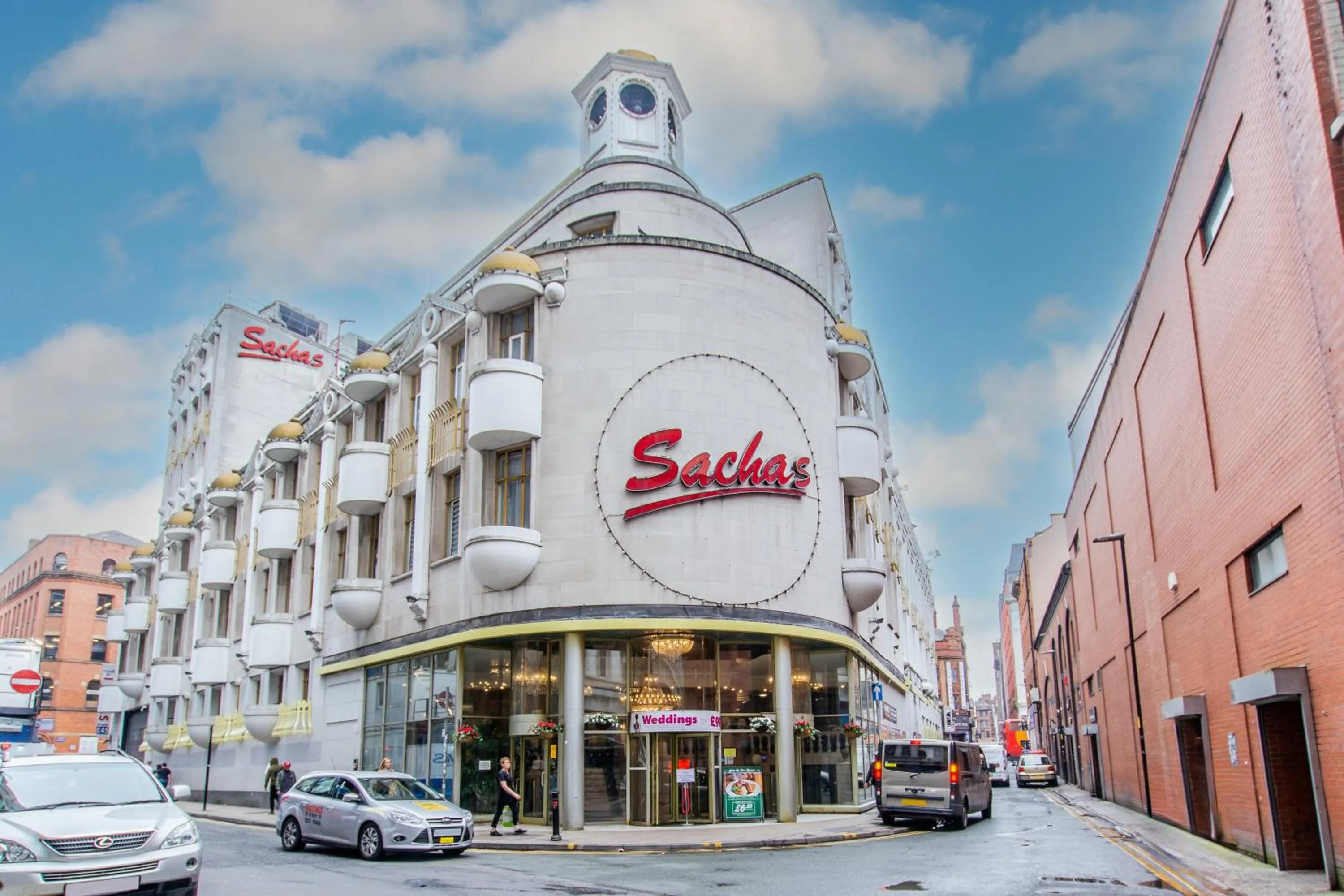 Property building in Sachas Hotel Manchester