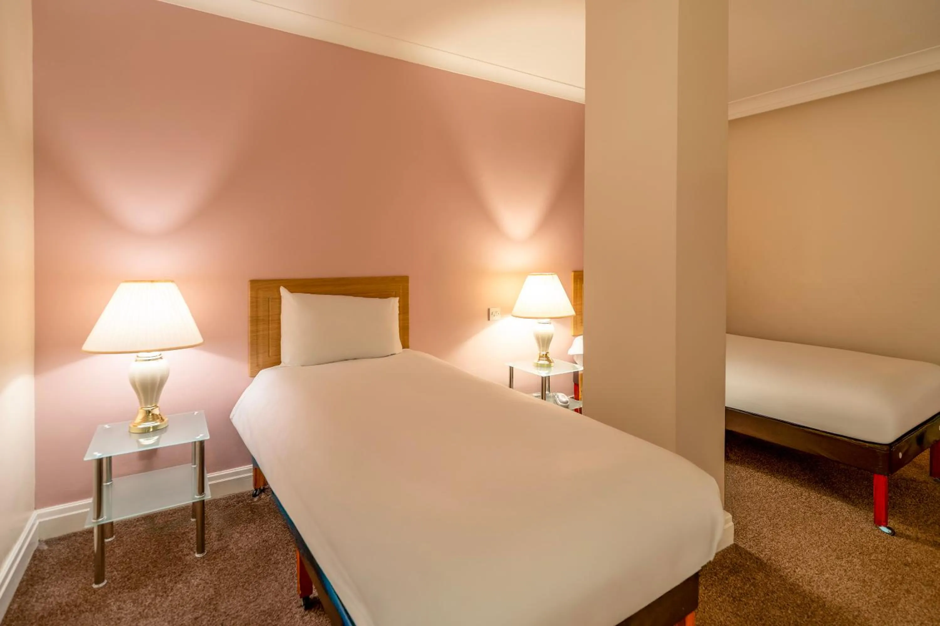 Twin Room (No Windows) in Sachas Hotel Manchester