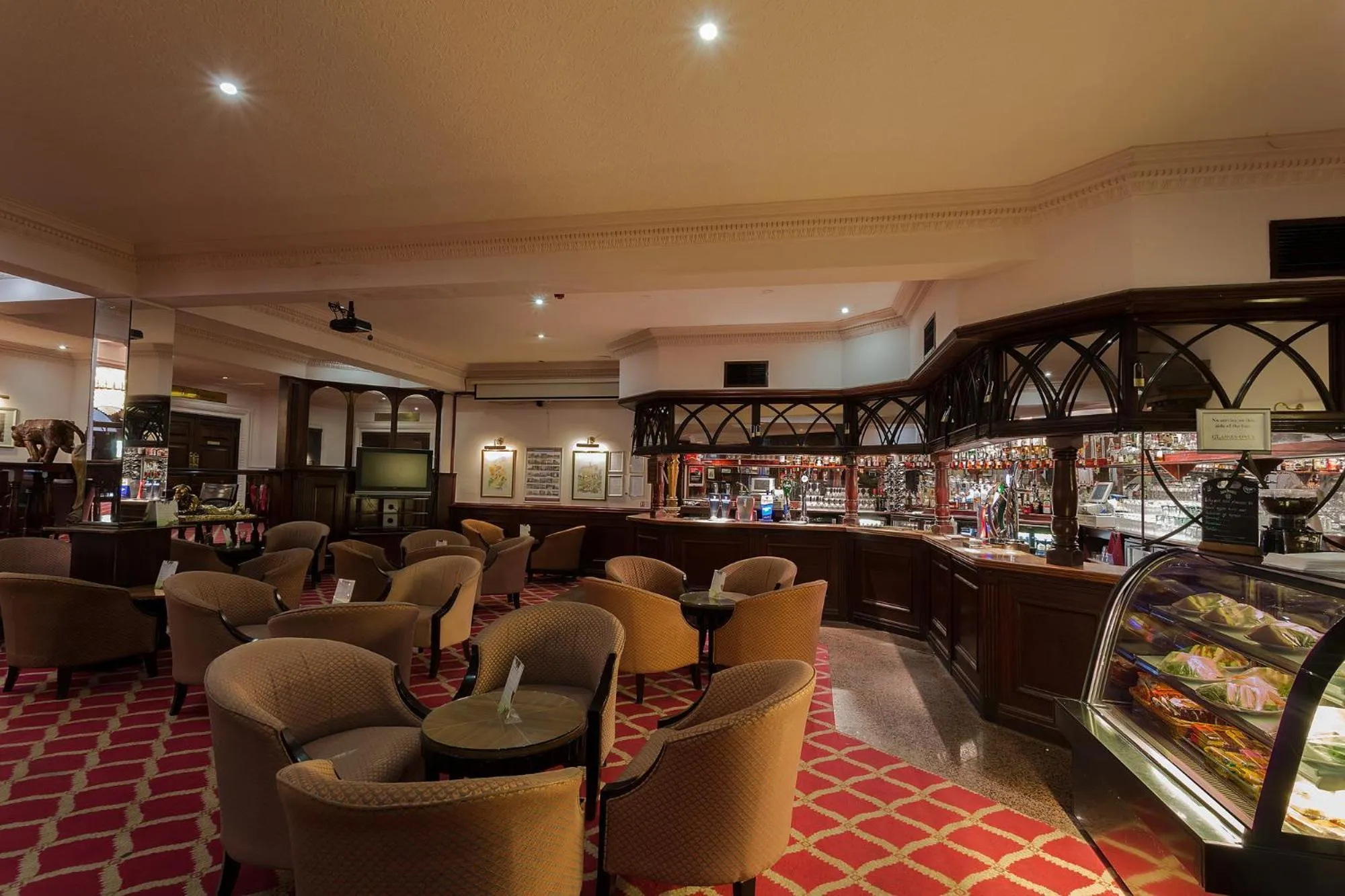 Restaurant/places to eat in Britannia Country House Hotel