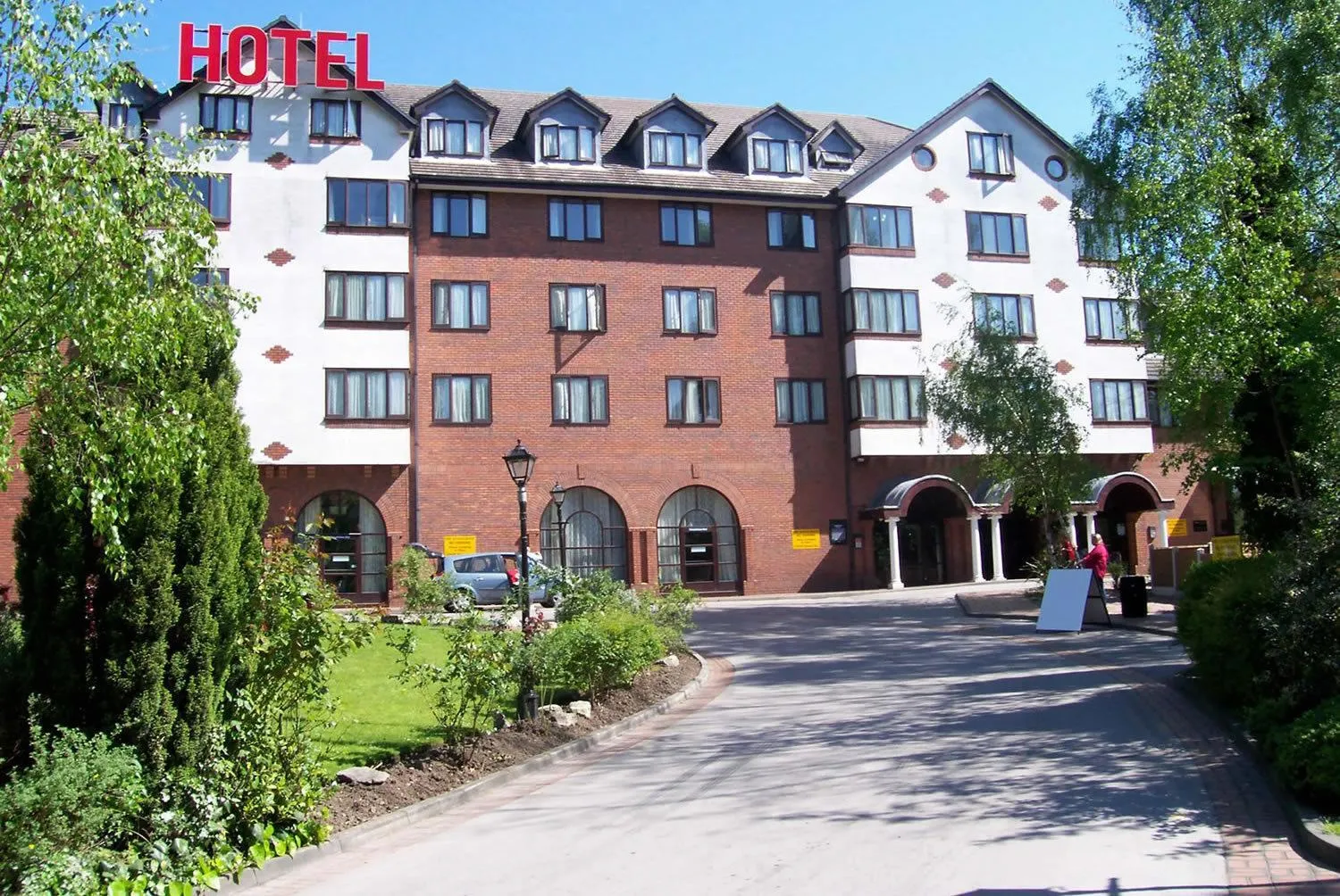 Facade/entrance in Britannia Country House Hotel