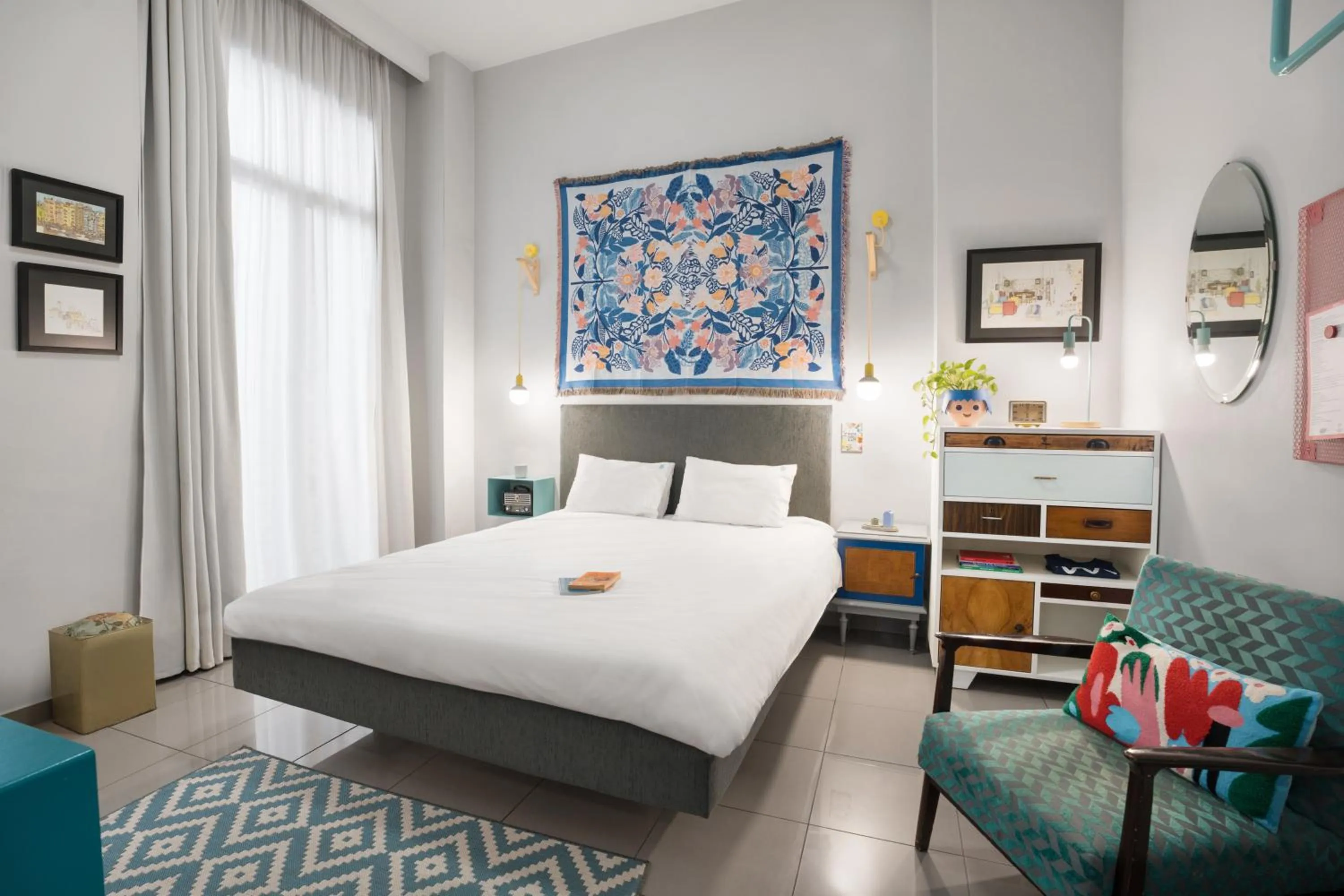 Bedroom, Bed in The Caravan