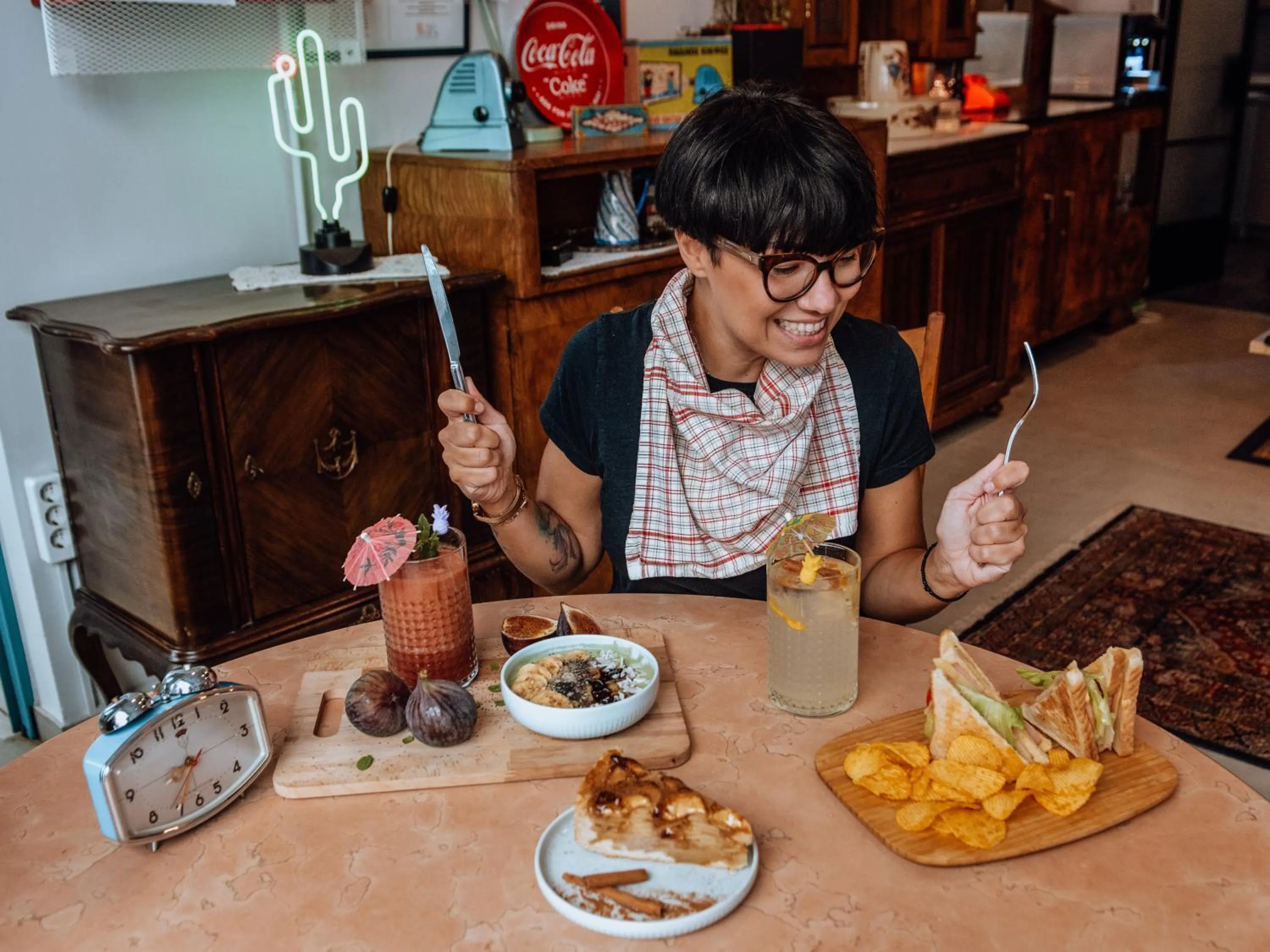 Breakfast in The Caravan