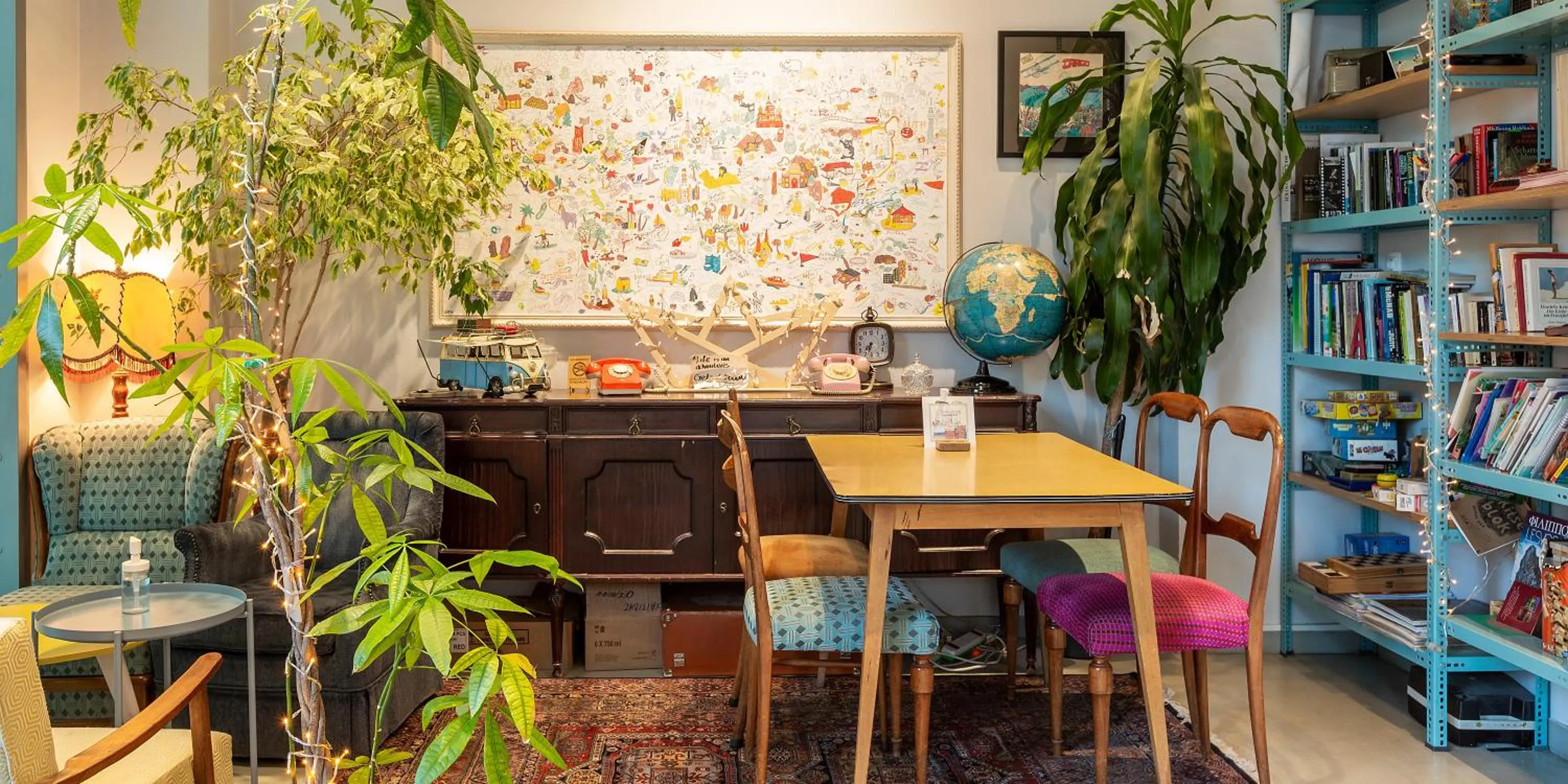 Lobby or reception in The Caravan