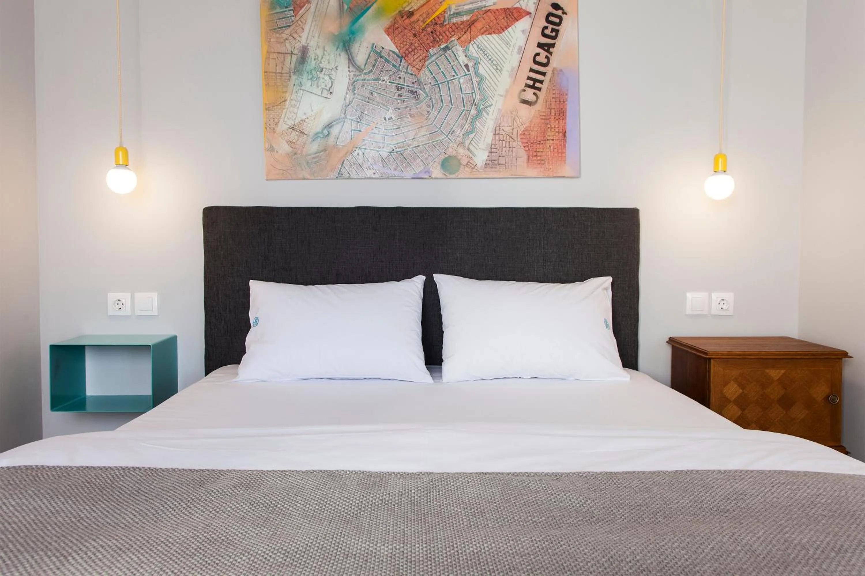 Bedroom, Bed in The Caravan