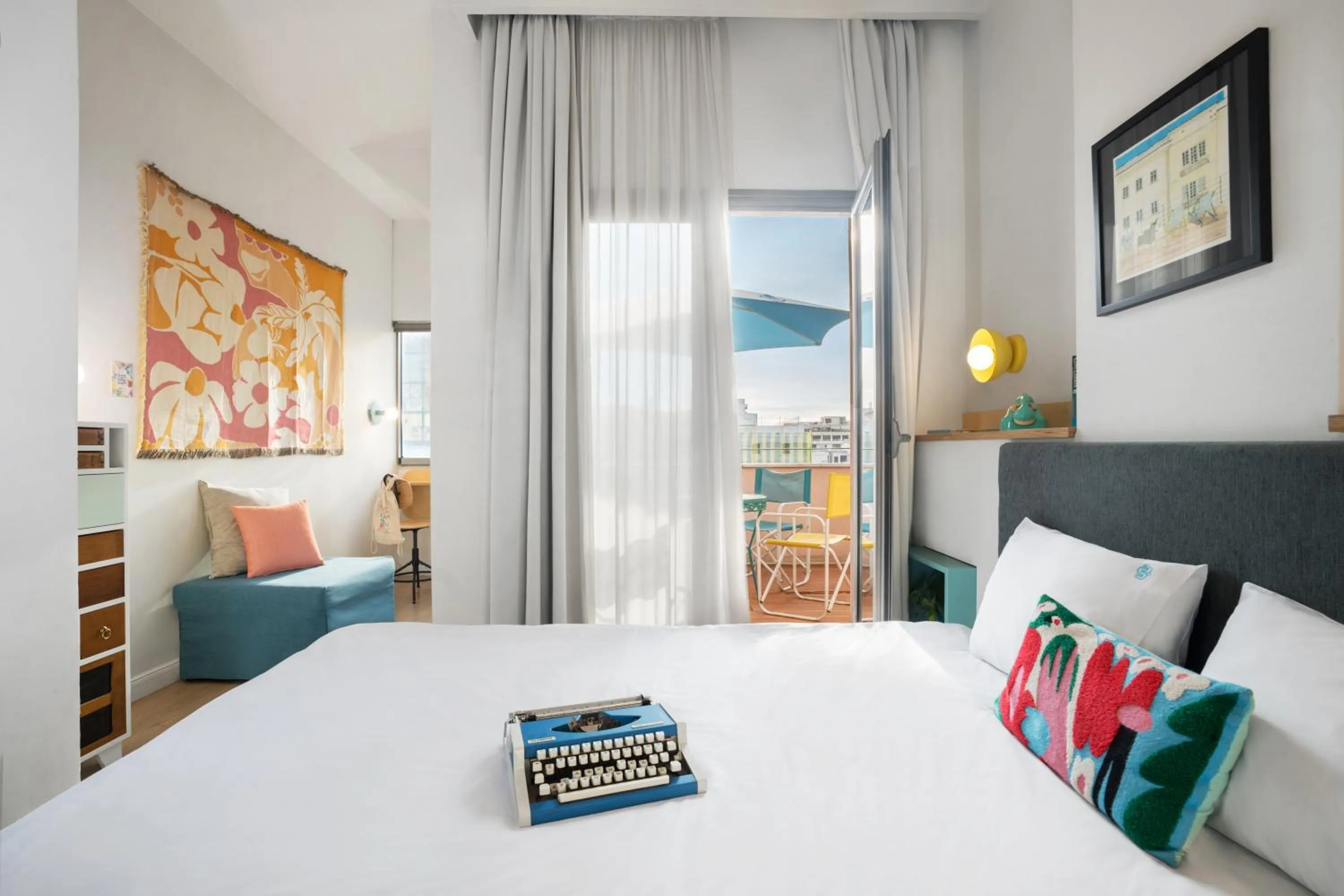 Bedroom, Bed in The Caravan