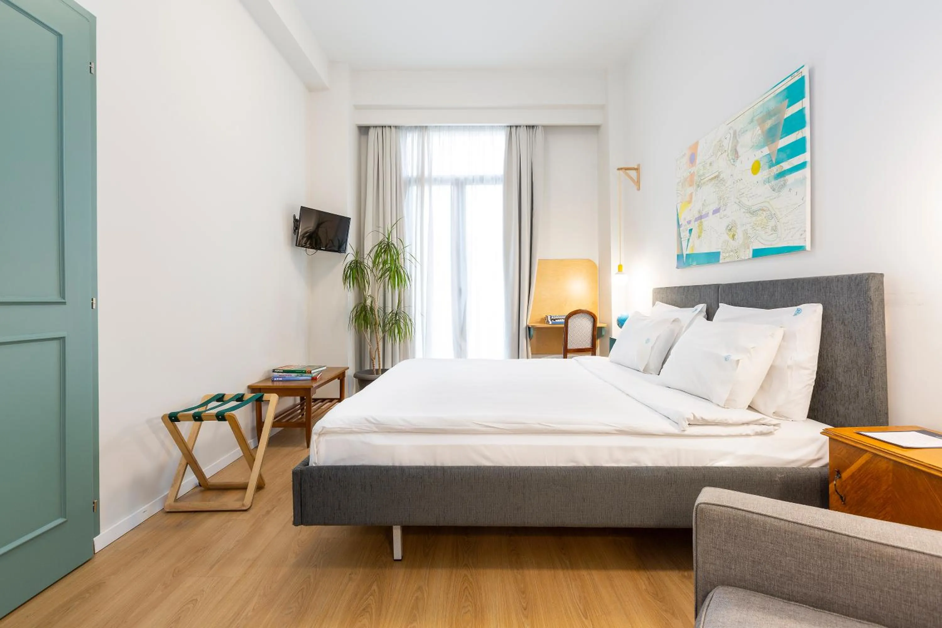 Bedroom, Bed in The Caravan