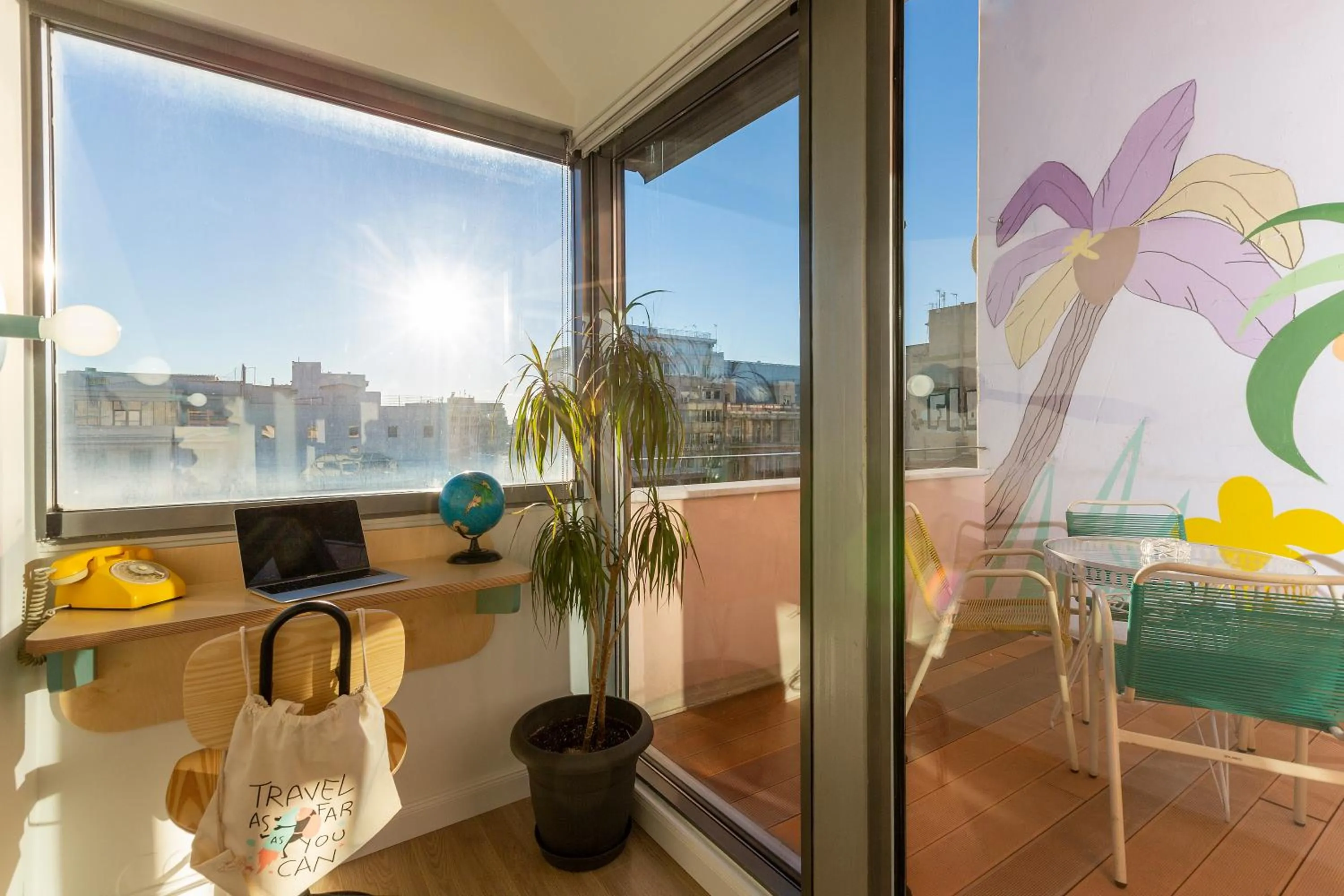 Balcony/Terrace in The Caravan